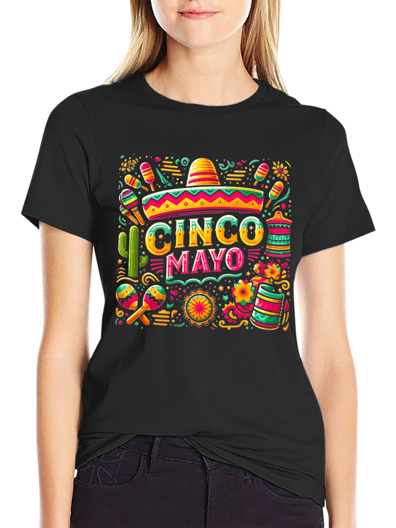 Cinco de Mayo Graphic Tee - Fiesta Style