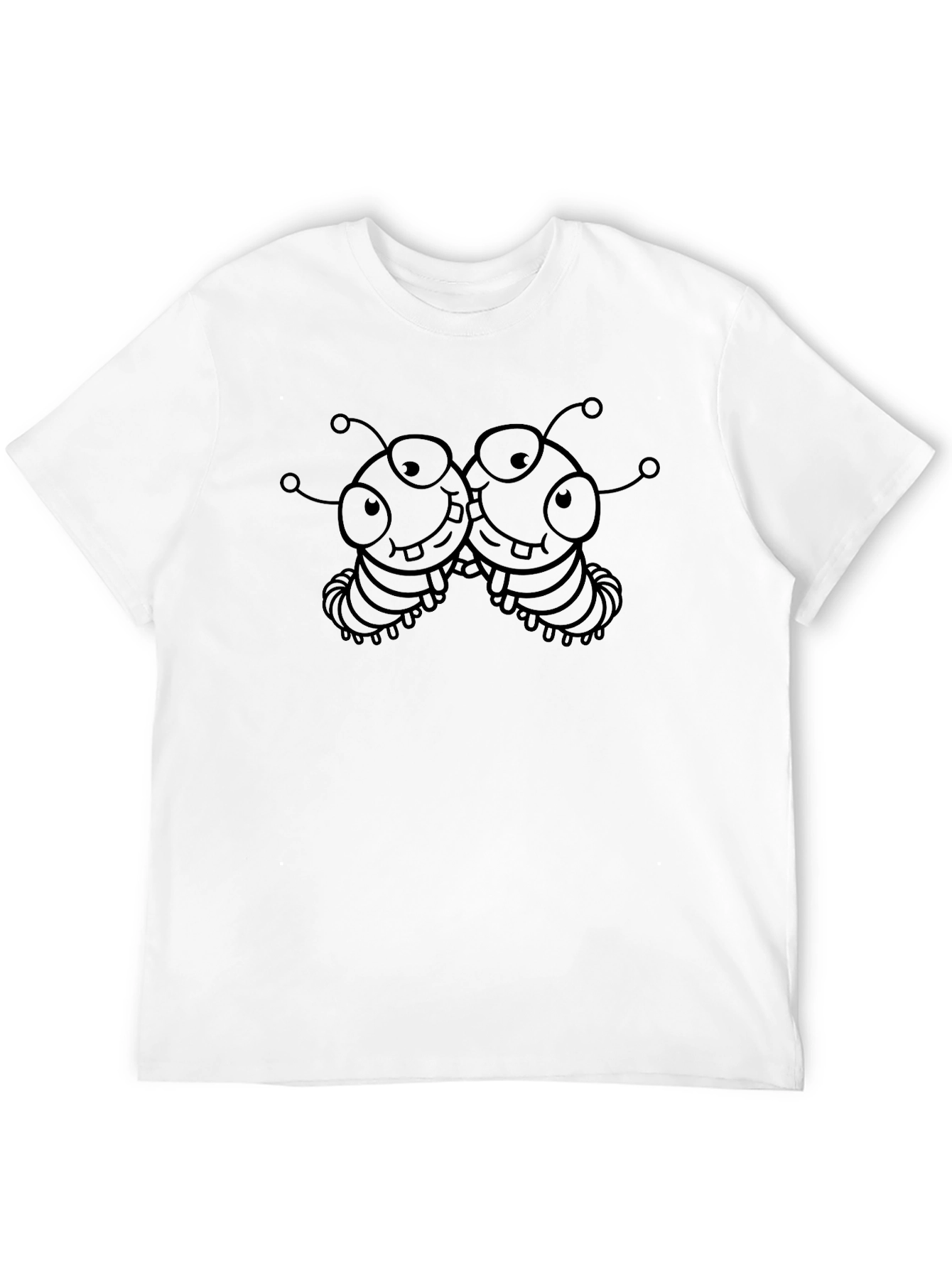 Cartoon Bug Graphic Tee - Soft & Comfy
