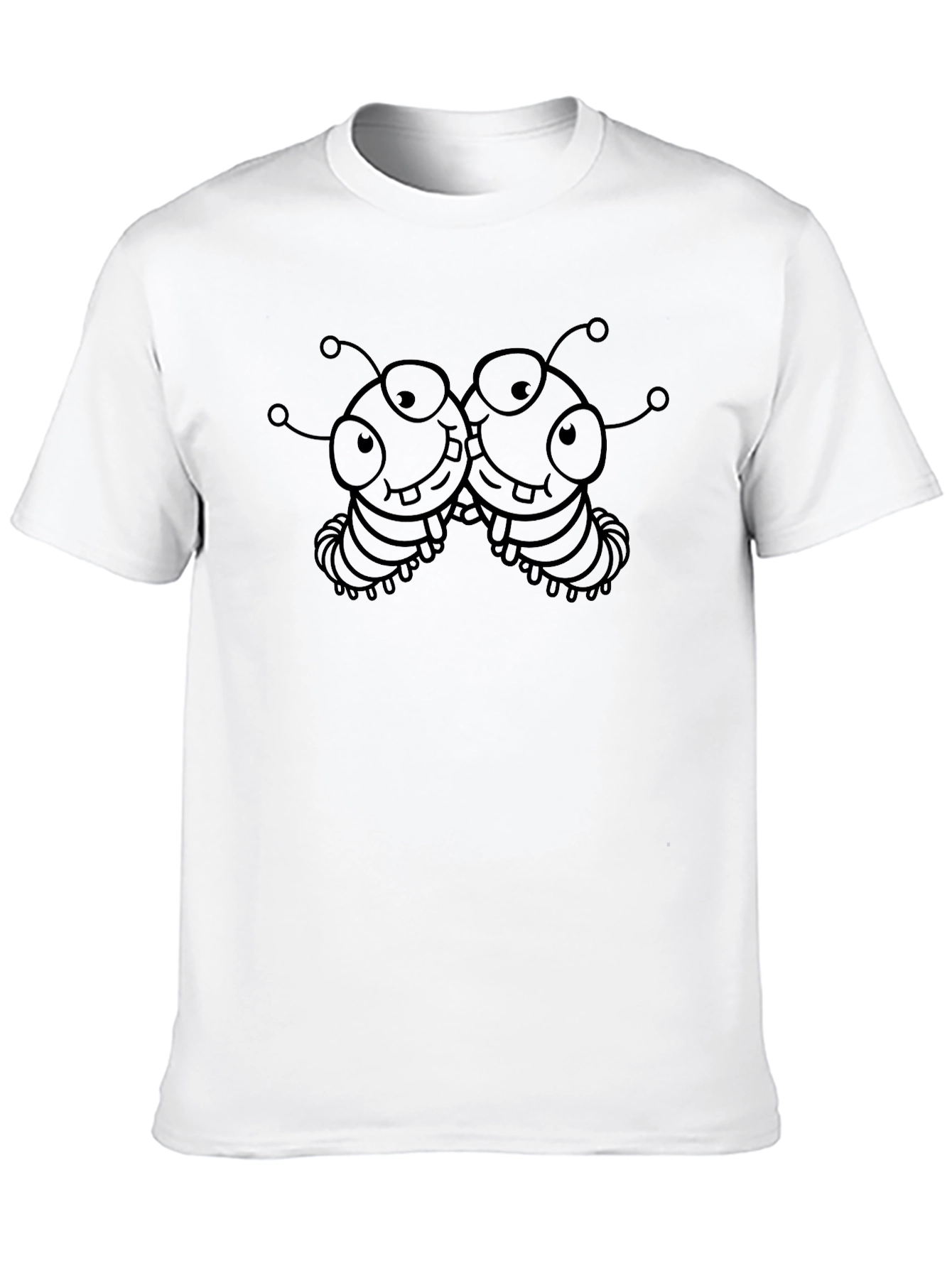 Cartoon Bug Graphic Tee - Soft & Comfy