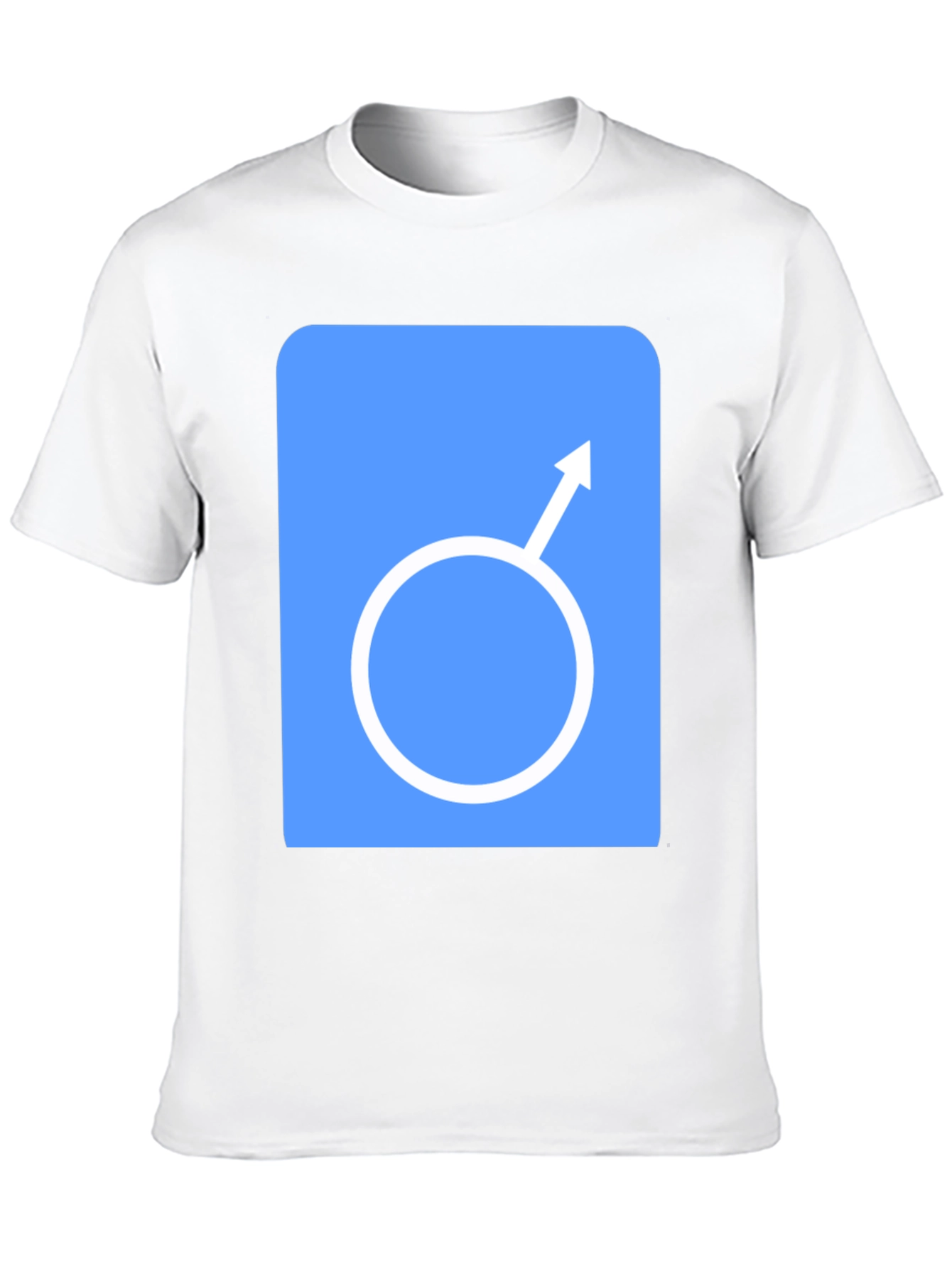 Mens Symbol Graphic T-Shirt - Casual Black Tee