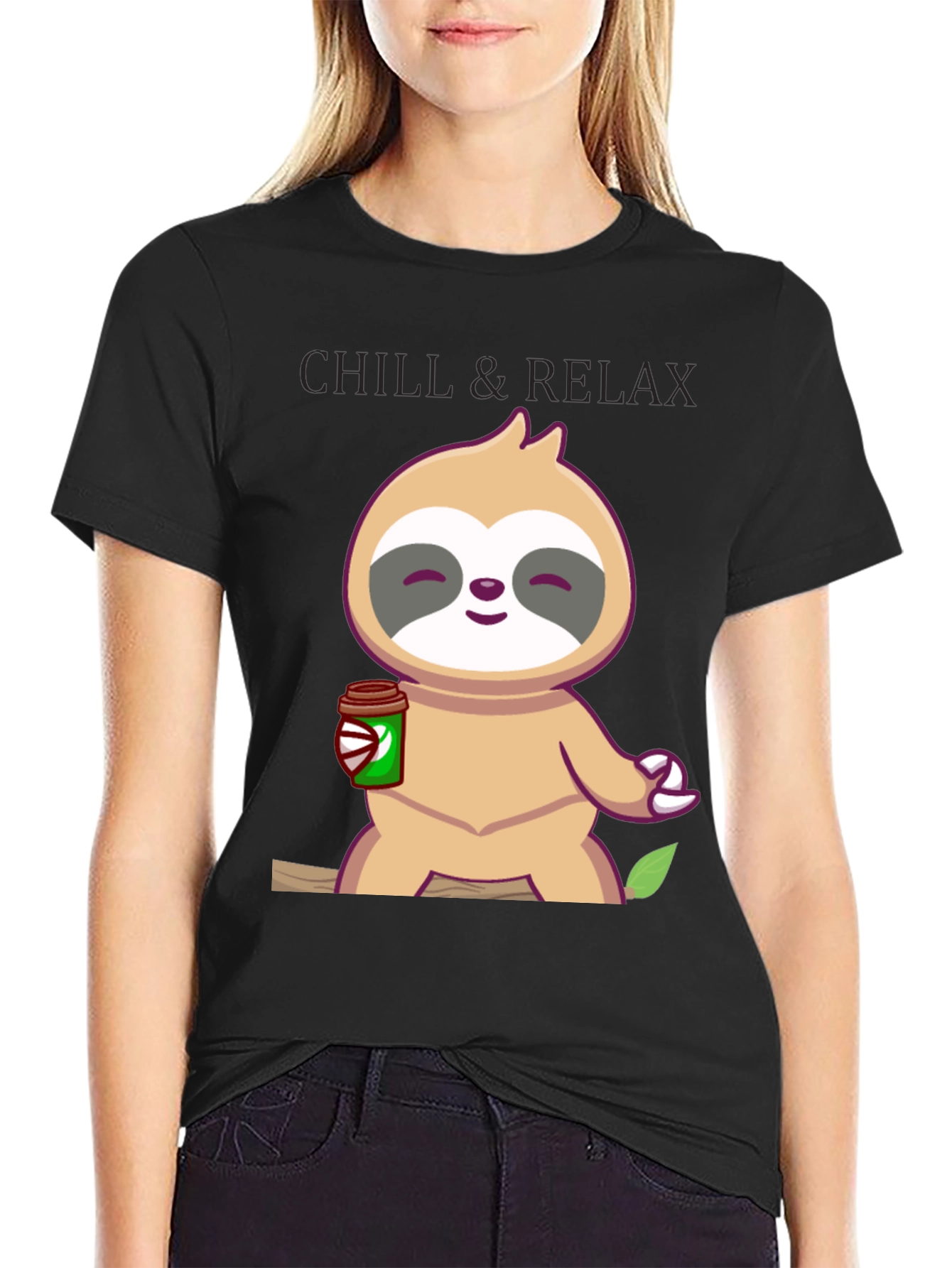 Chill Sloth T-Shirt - Relax & Unwind