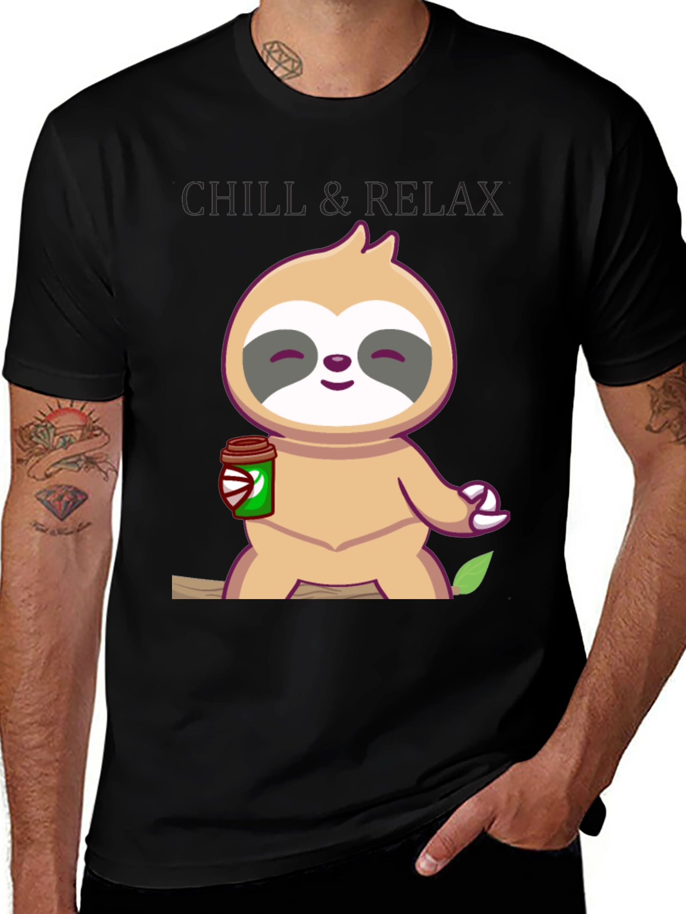 Chill Sloth T-Shirt - Relax & Unwind