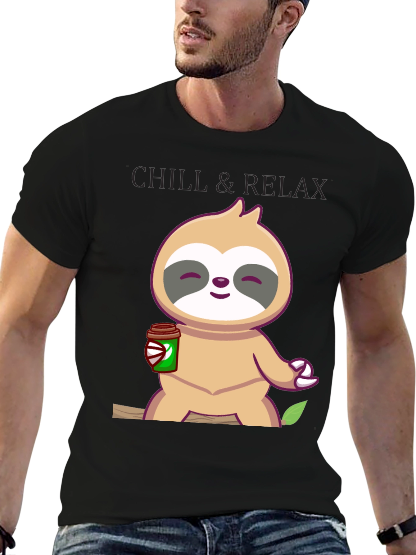 Chill Sloth T-Shirt - Relax & Unwind