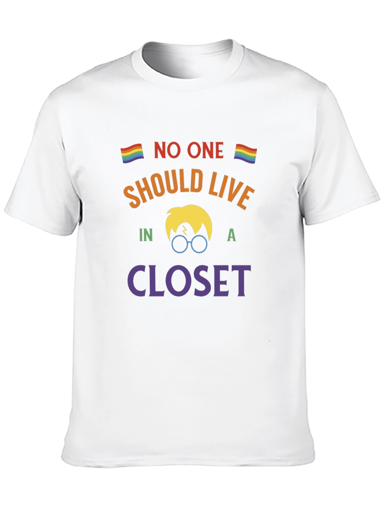 No One Should Live in a Closet T-Shirt