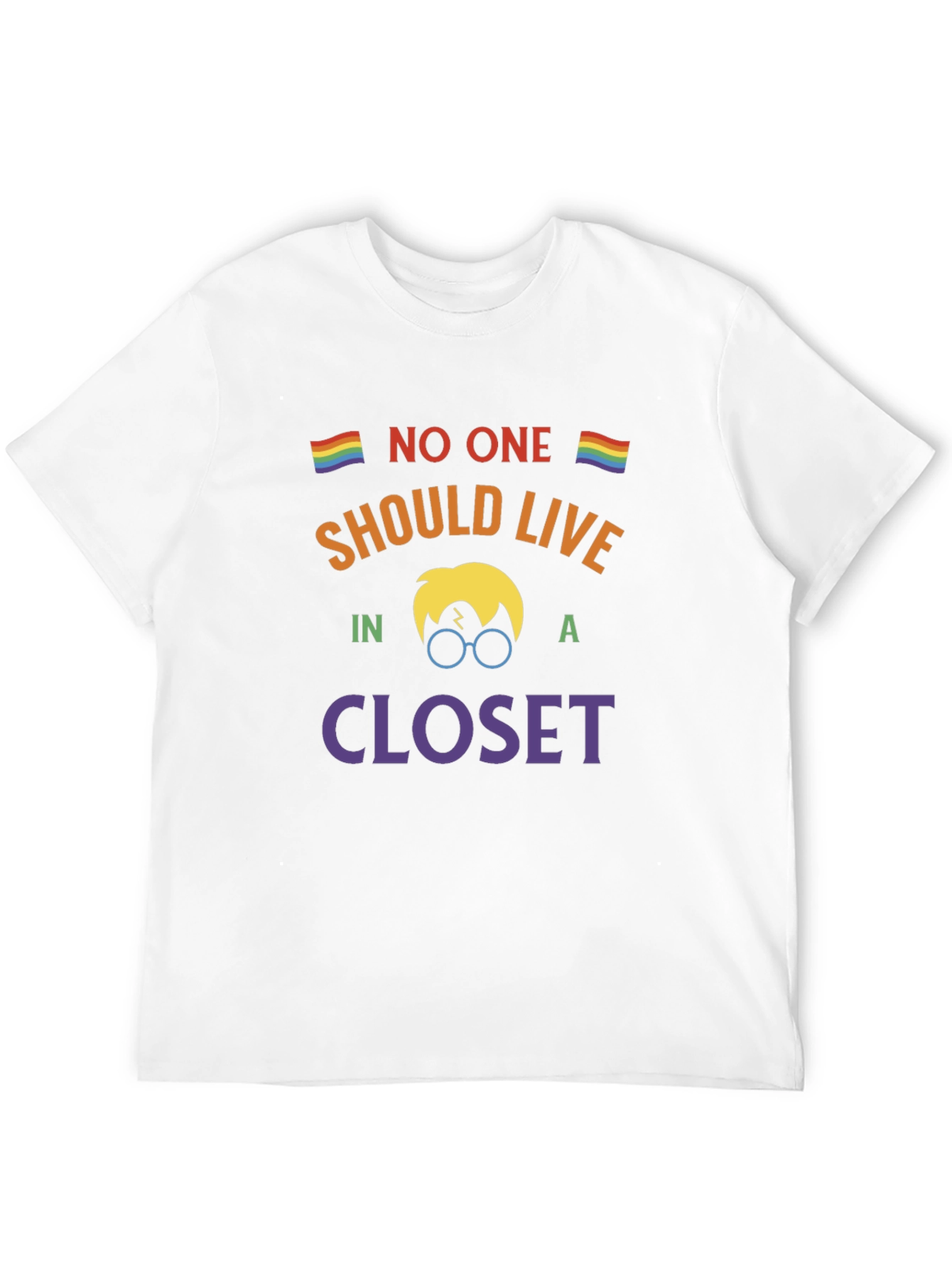 No One Should Live in a Closet T-Shirt