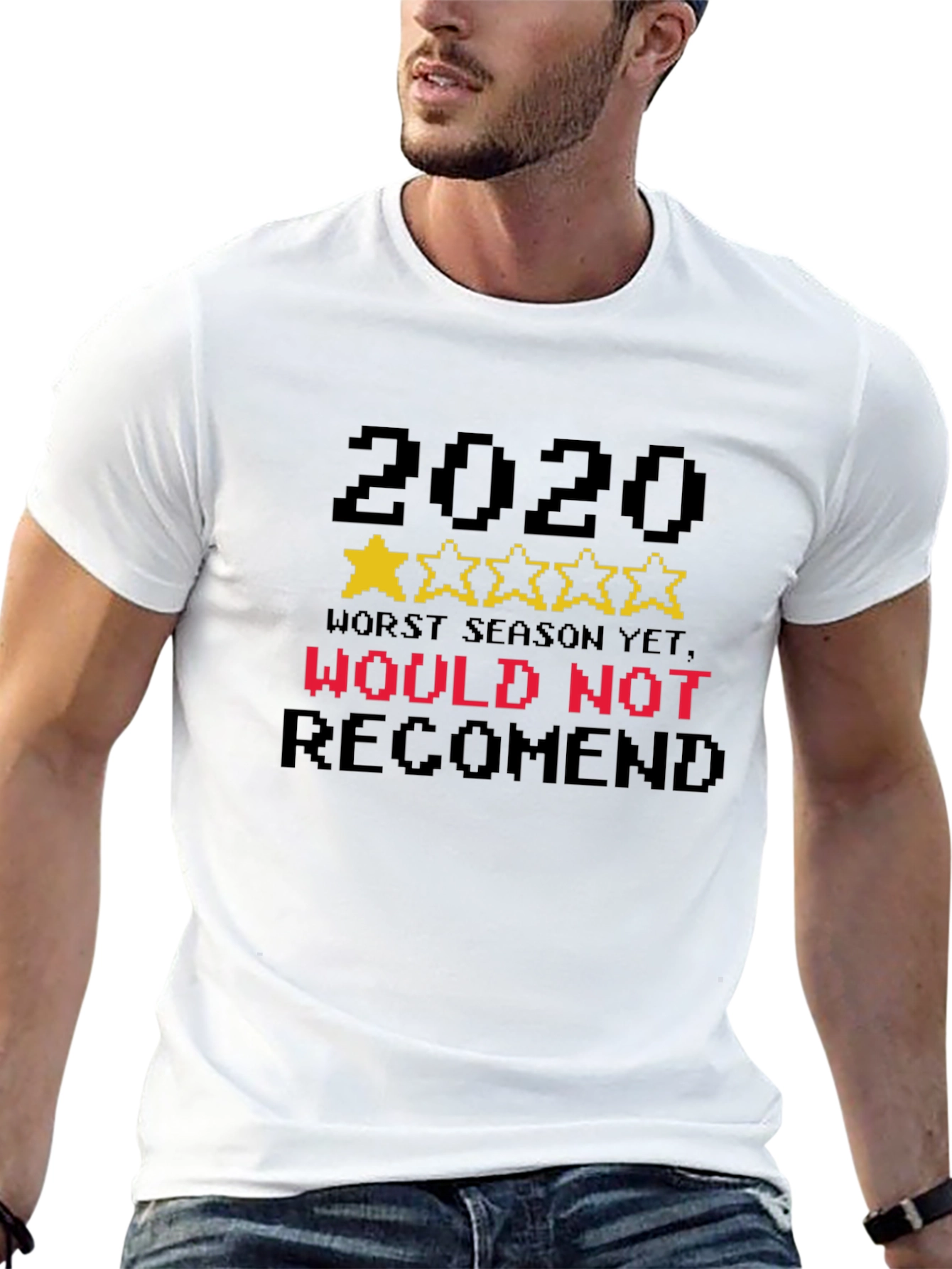 2020 One-Star Review T-Shirt - Would Not Recommend
