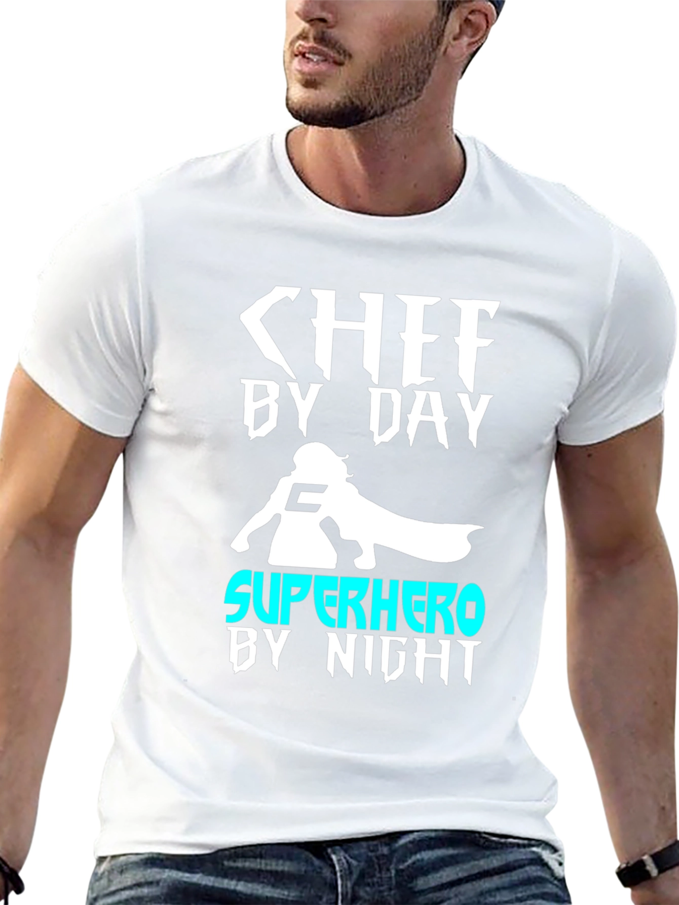 Chef By Day Superhero By Night T-Shirt