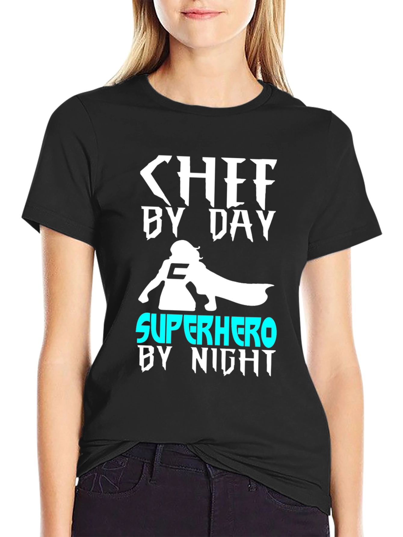 Chef By Day Superhero By Night T-Shirt