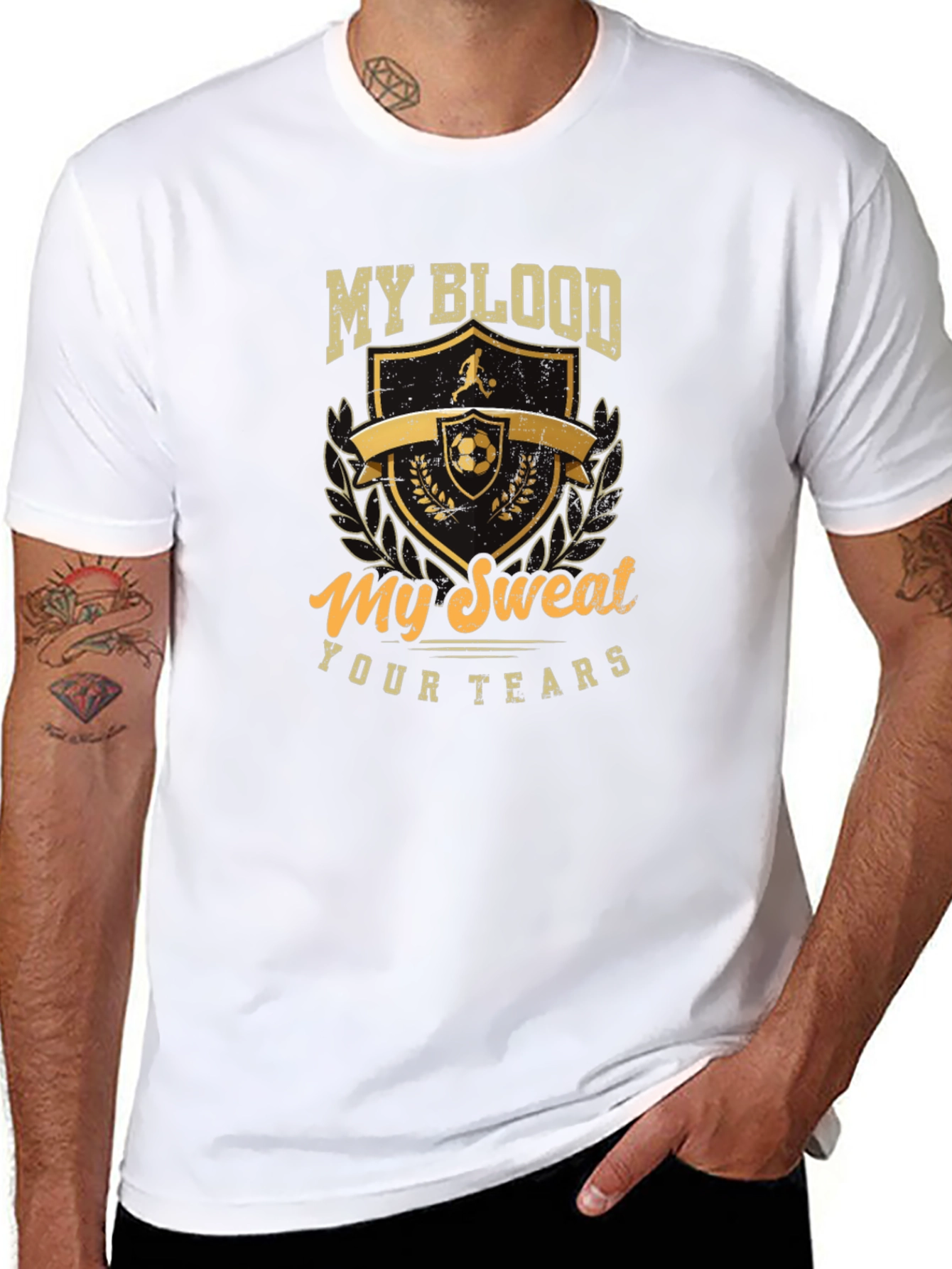 Soccer T-Shirt: My Blood My Sweat Your Tears