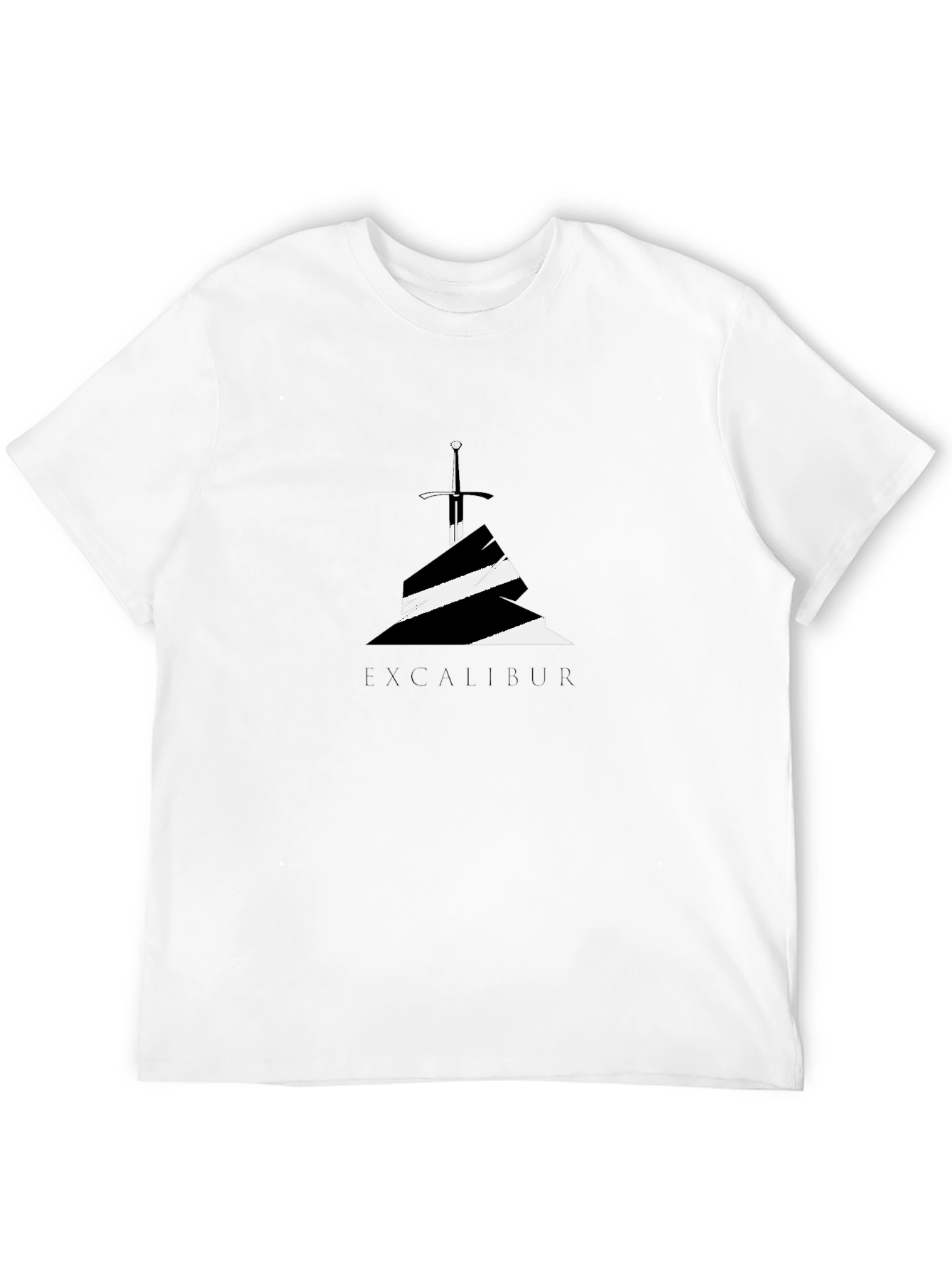 Excalibur Graphic T-Shirt - Black Cotton Tee