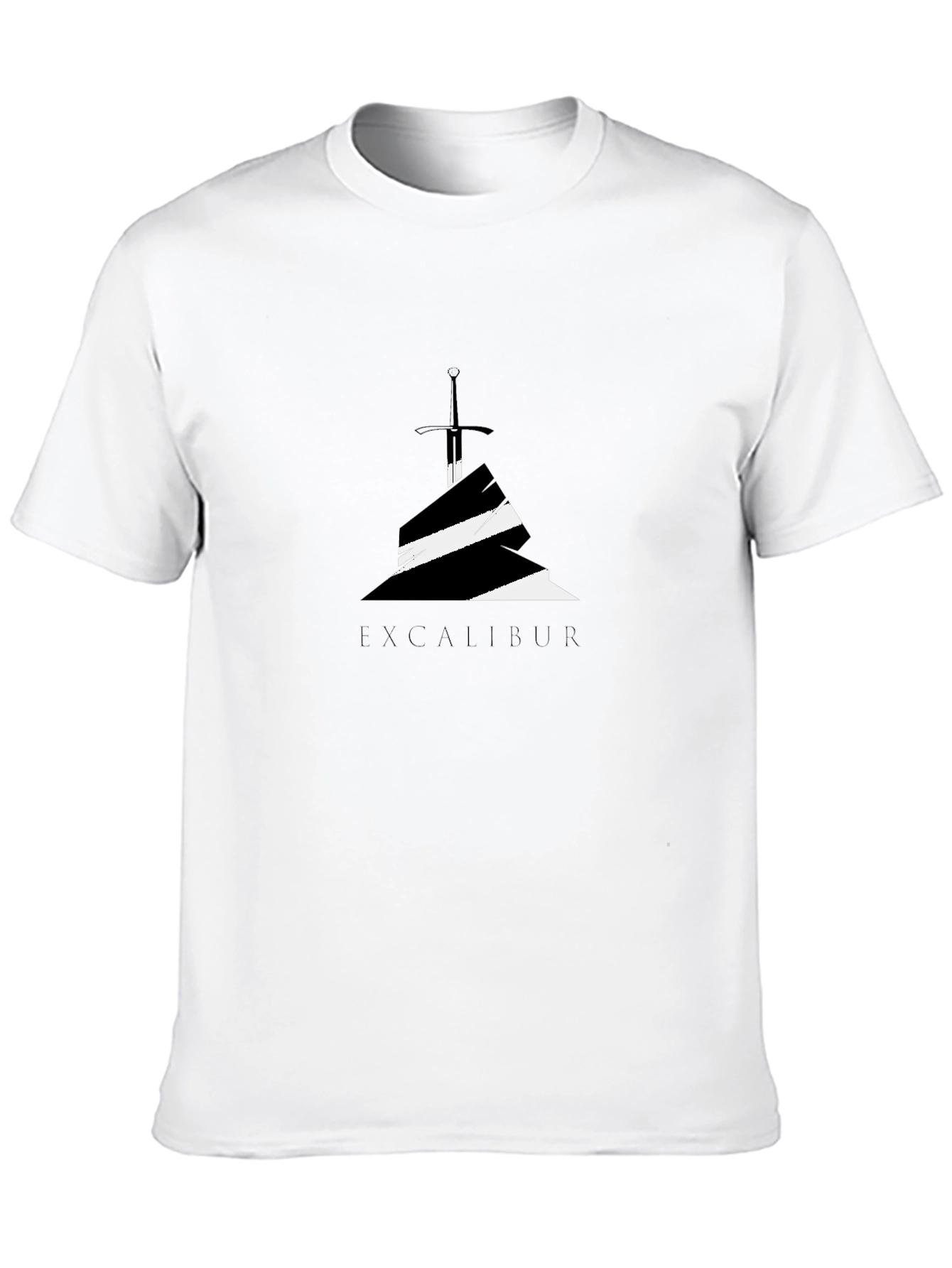 Excalibur Graphic T-Shirt - Black Cotton Tee