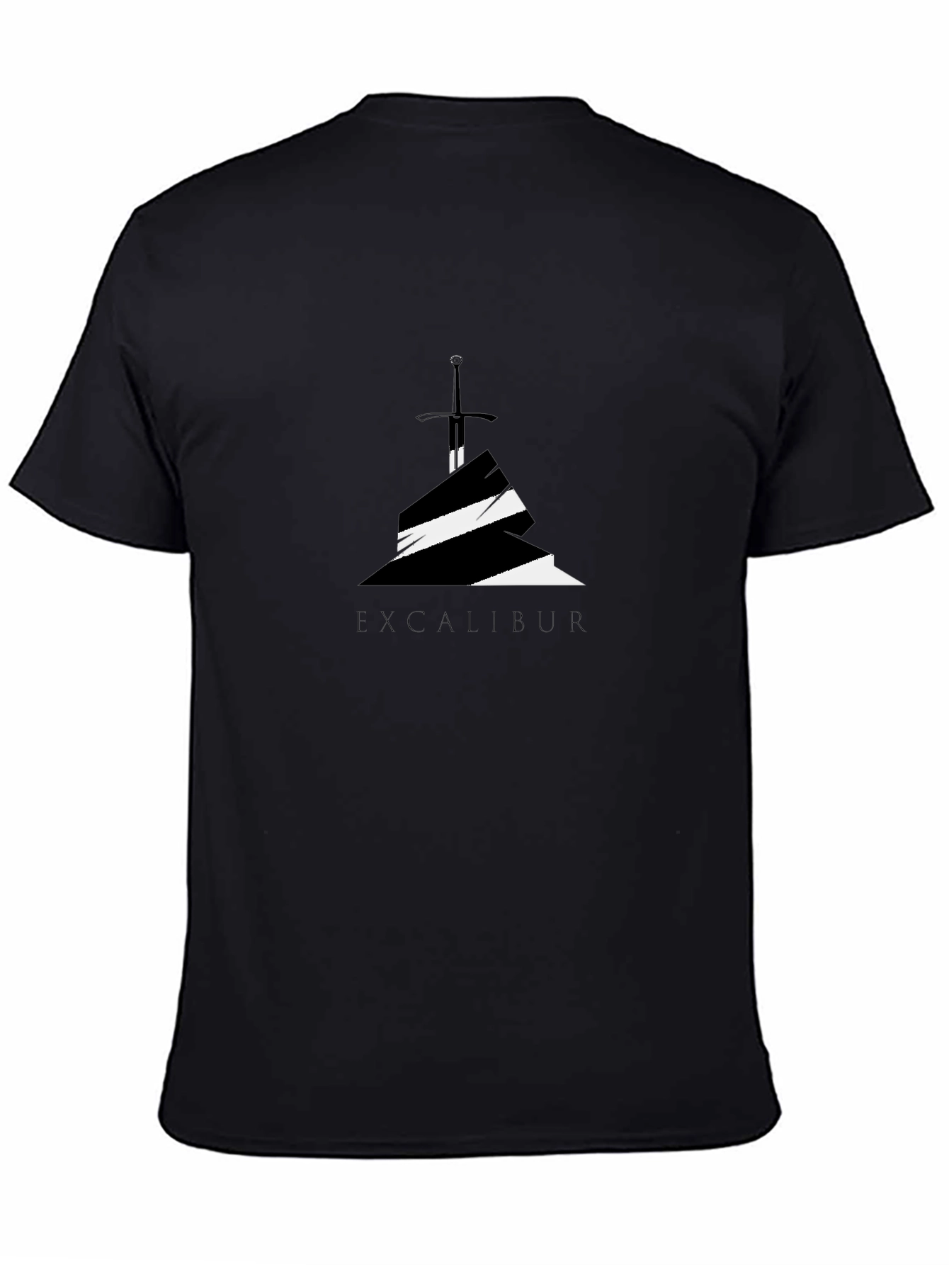 Excalibur Graphic T-Shirt - Black Cotton Tee