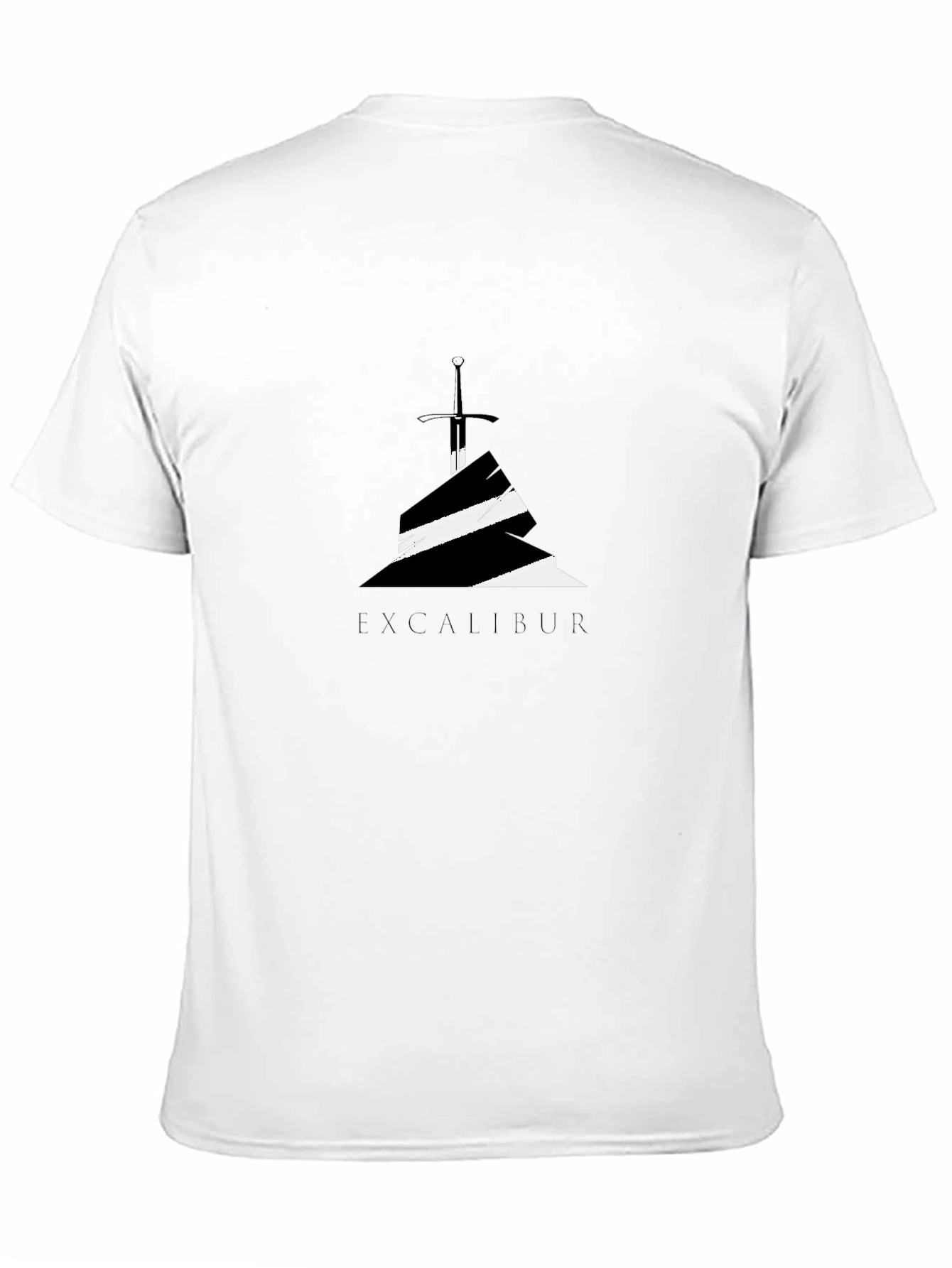 Excalibur Graphic T-Shirt - Black Cotton Tee