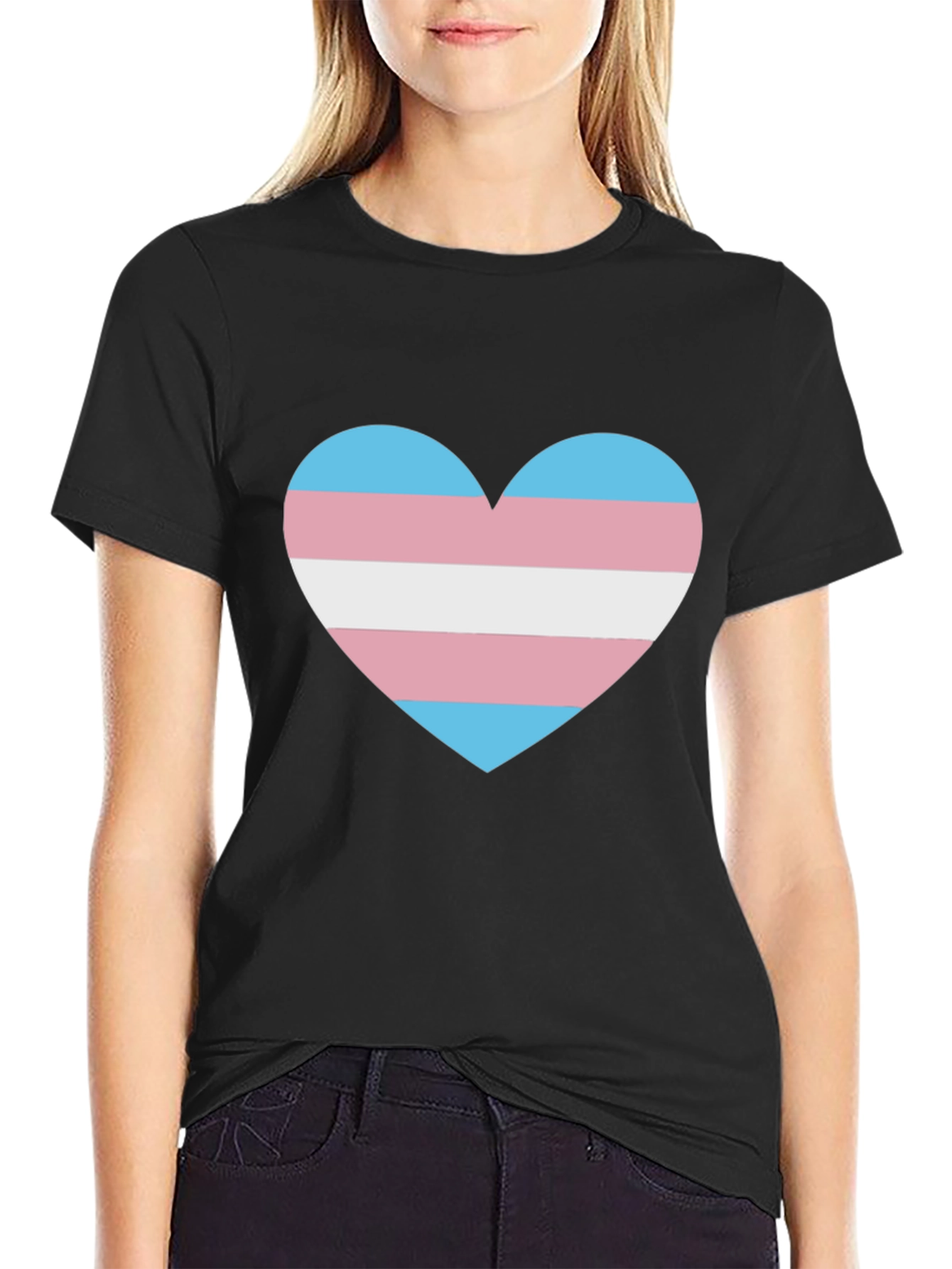 Transgender Pride Heart T-Shirt