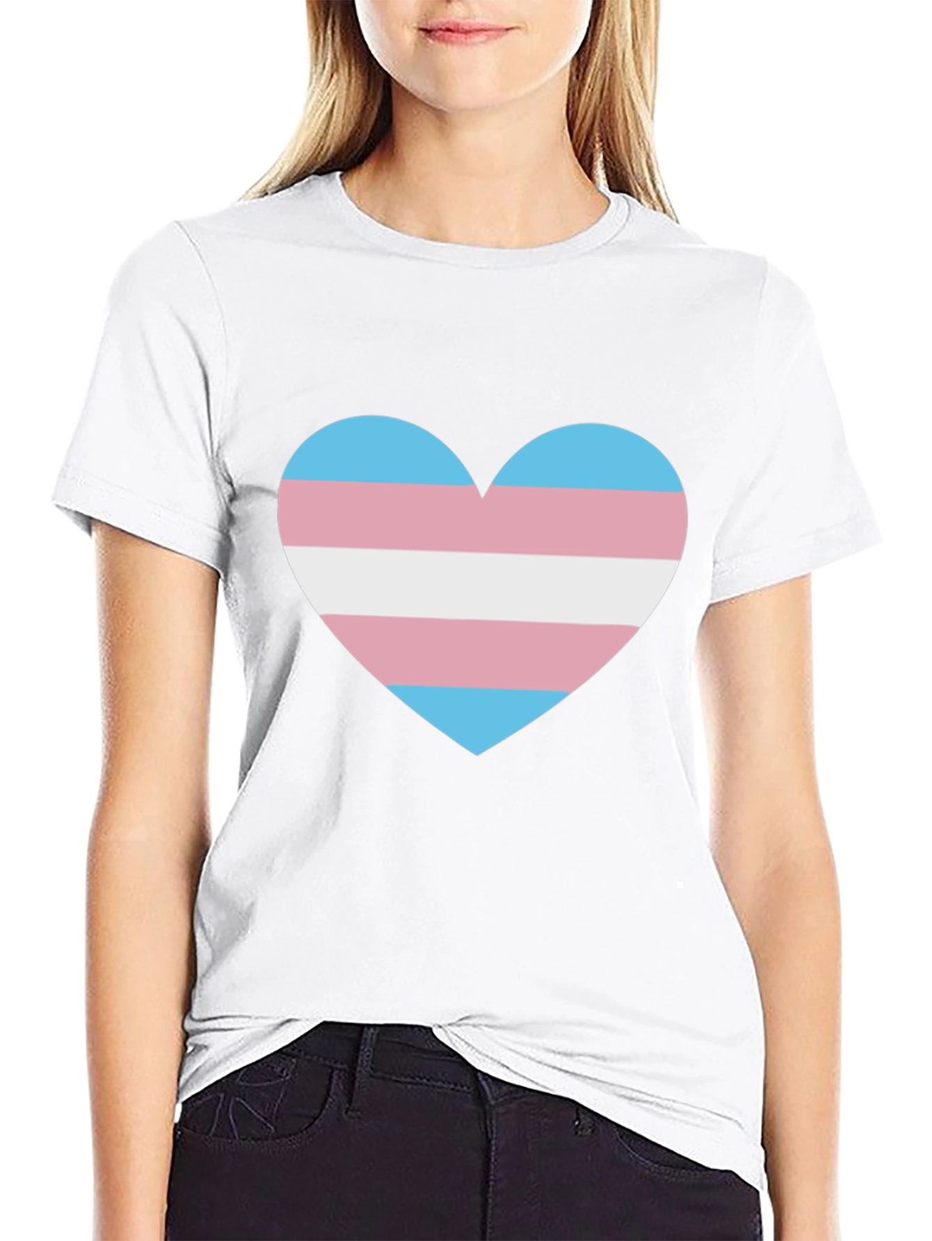 Transgender Pride Heart T-Shirt