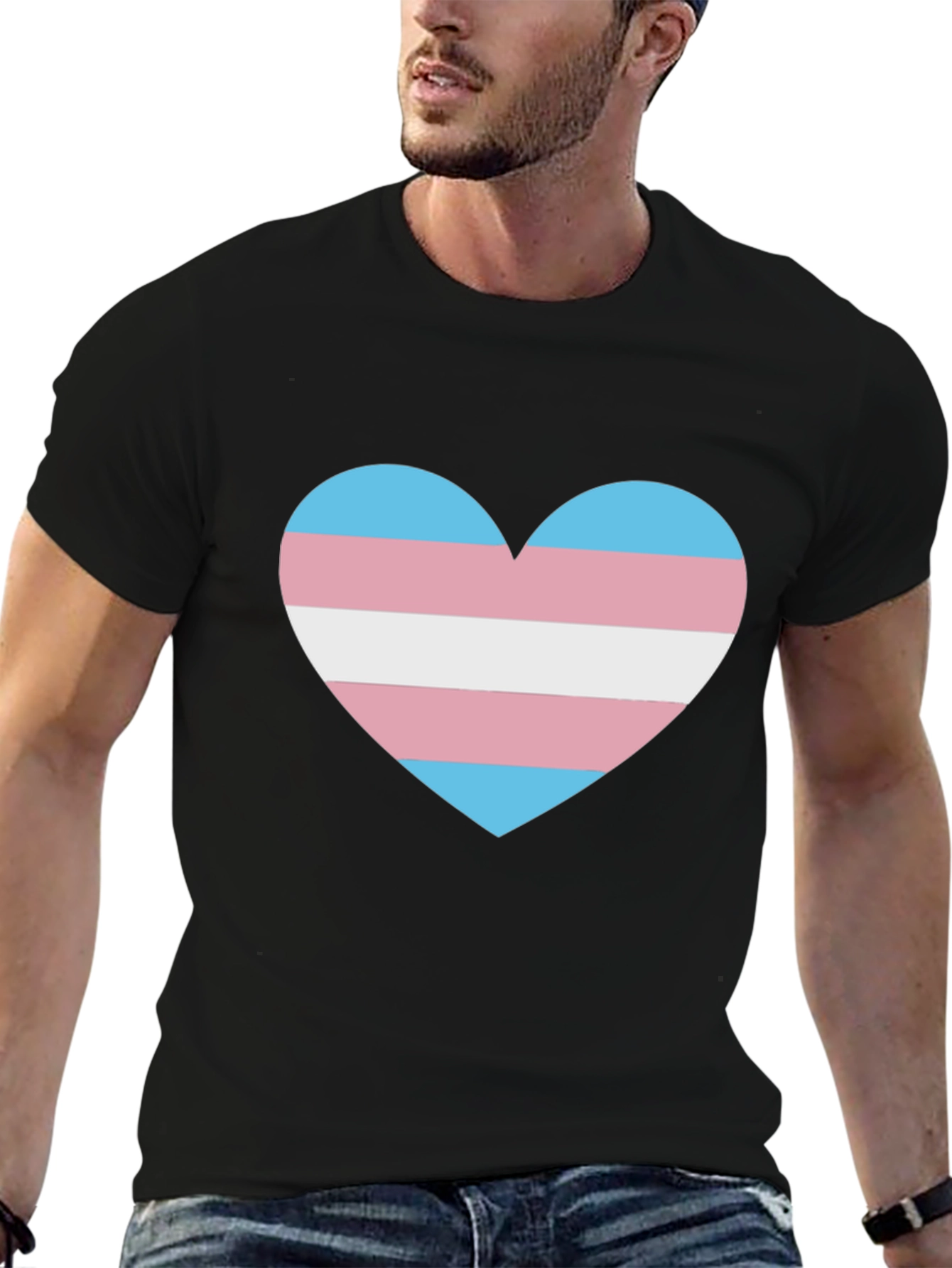 Transgender Pride Heart T-Shirt