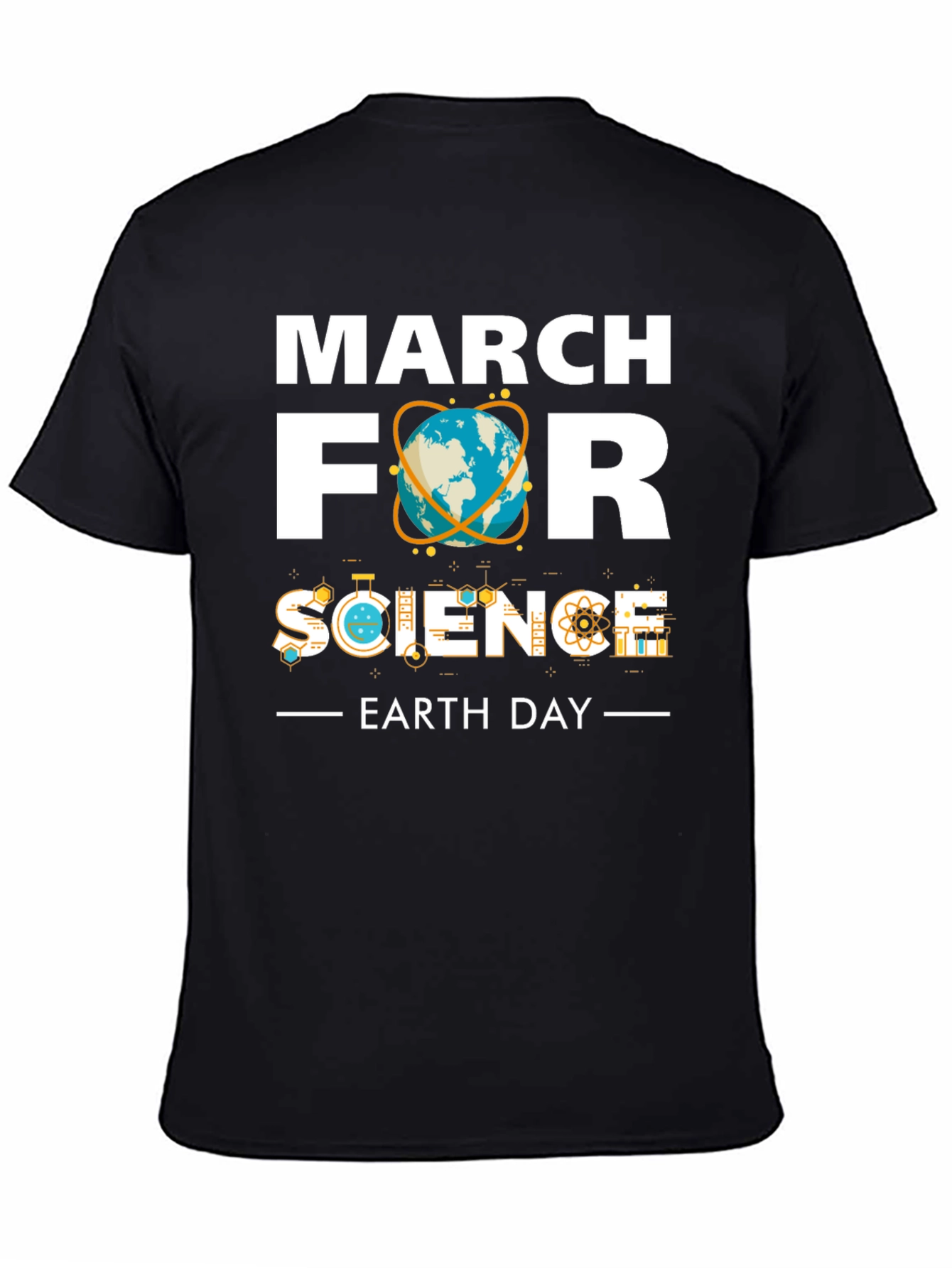 March for Science Earth Day Graphic T-Shirt