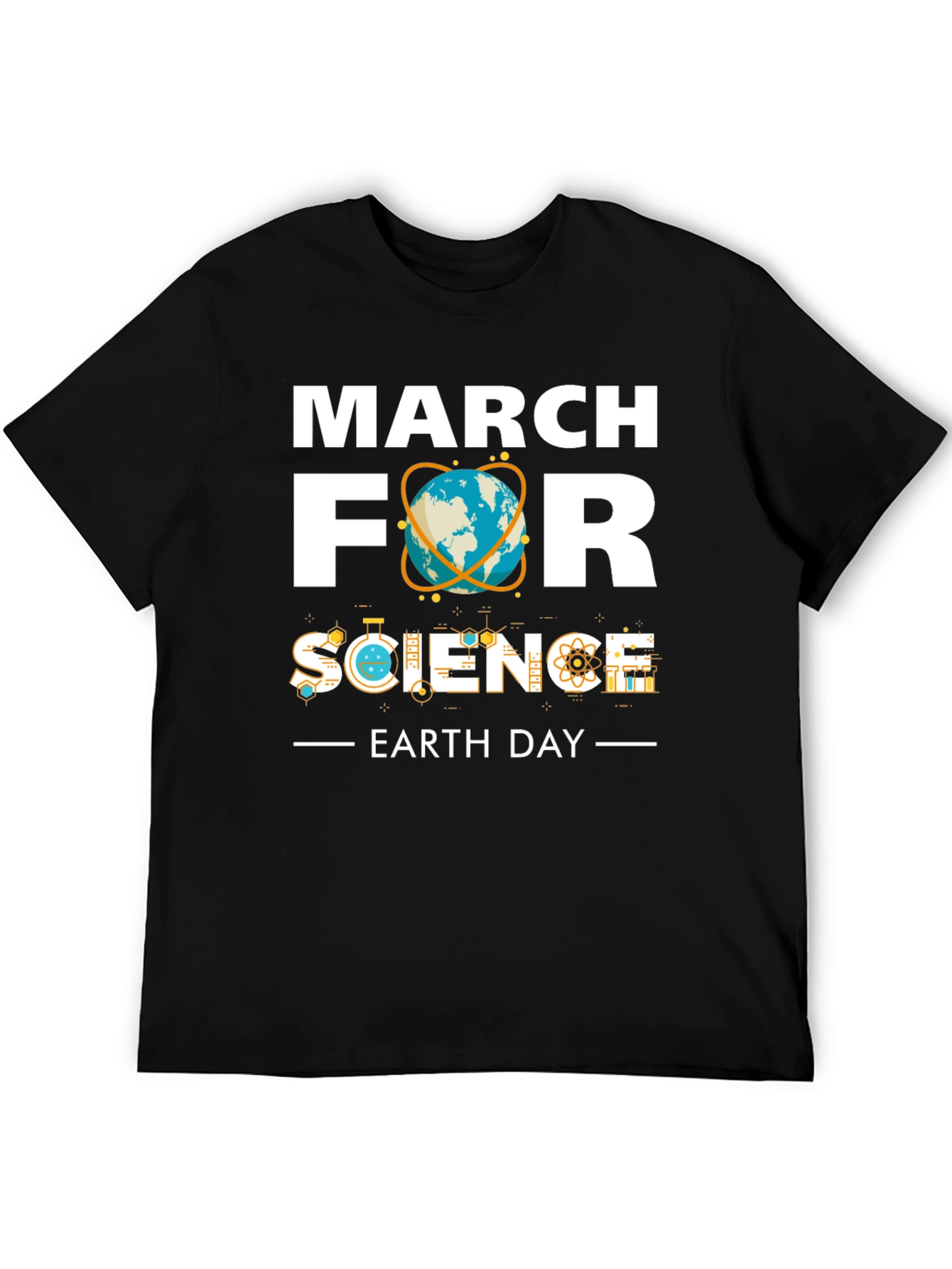 March for Science Earth Day Graphic T-Shirt