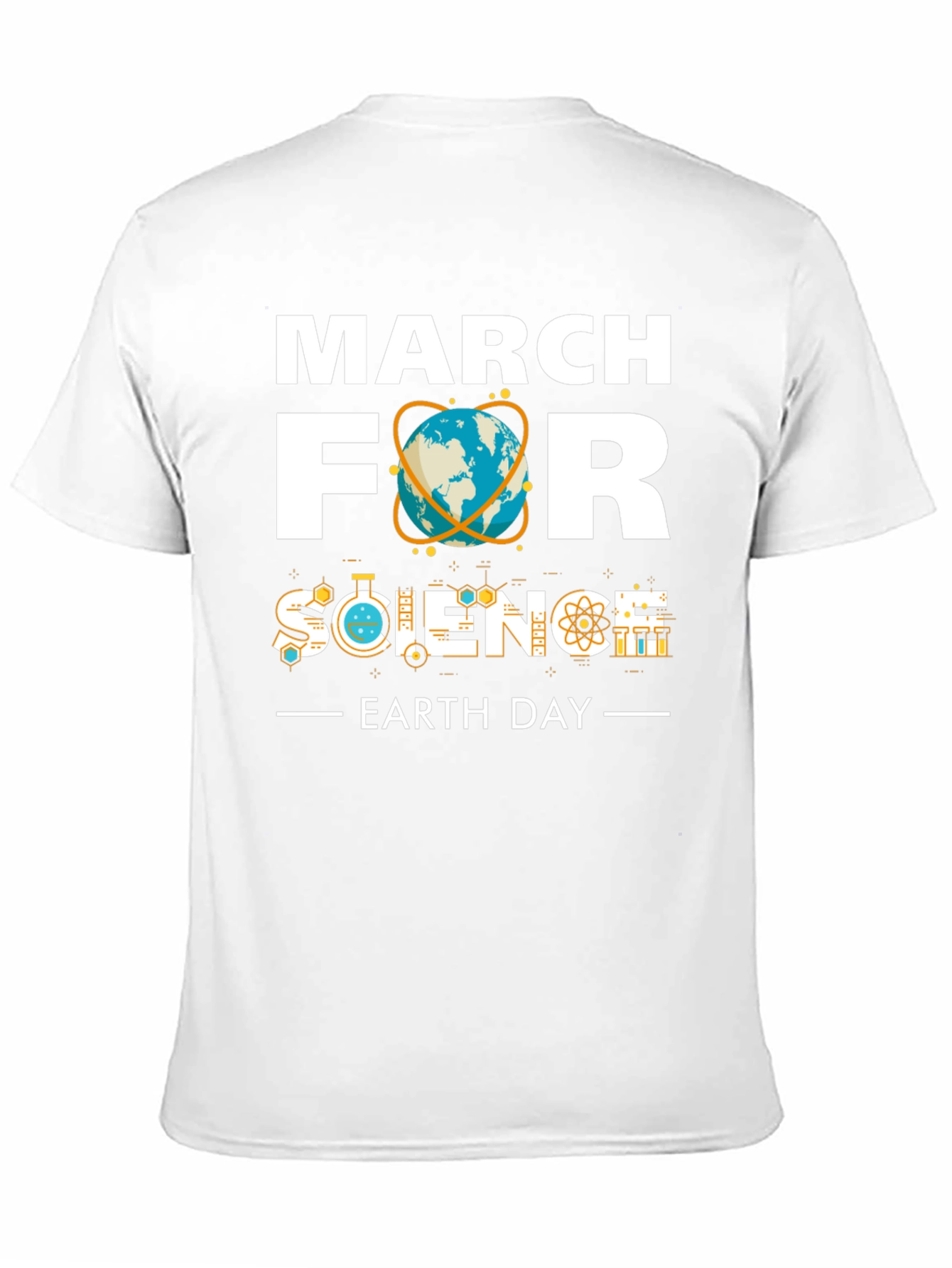 March for Science Earth Day Graphic T-Shirt