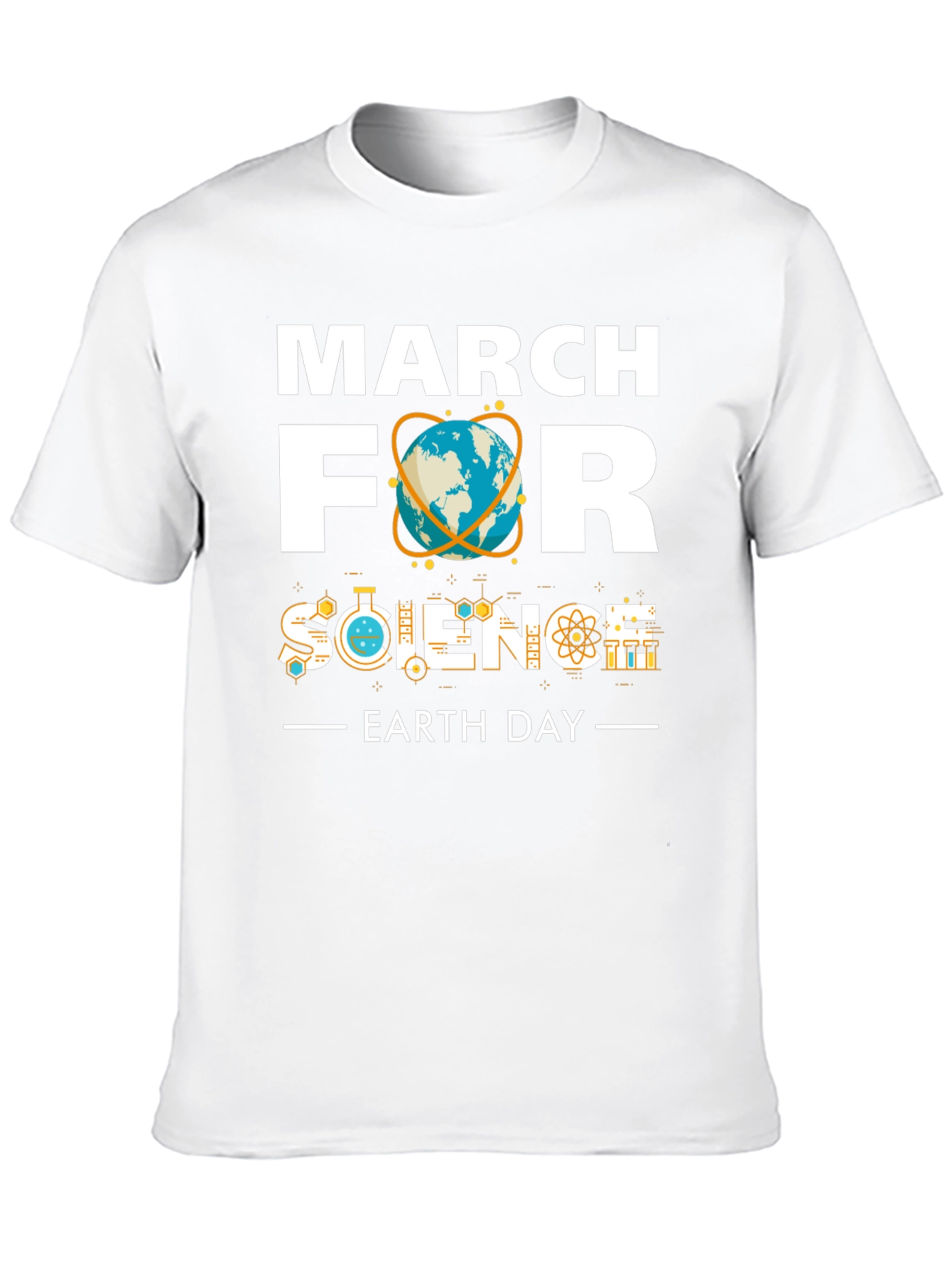 March for Science Earth Day Graphic T-Shirt