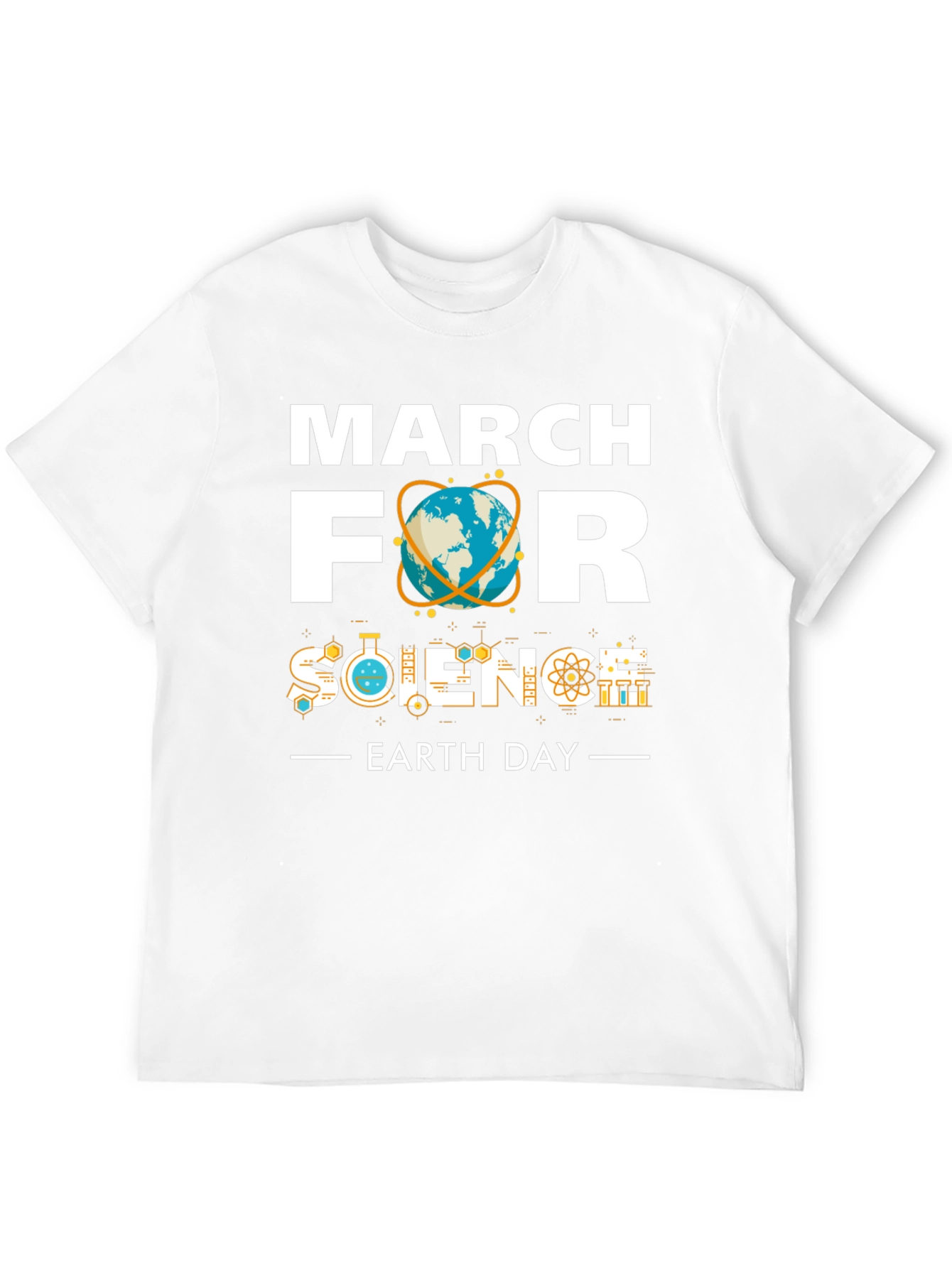 March for Science Earth Day Graphic T-Shirt