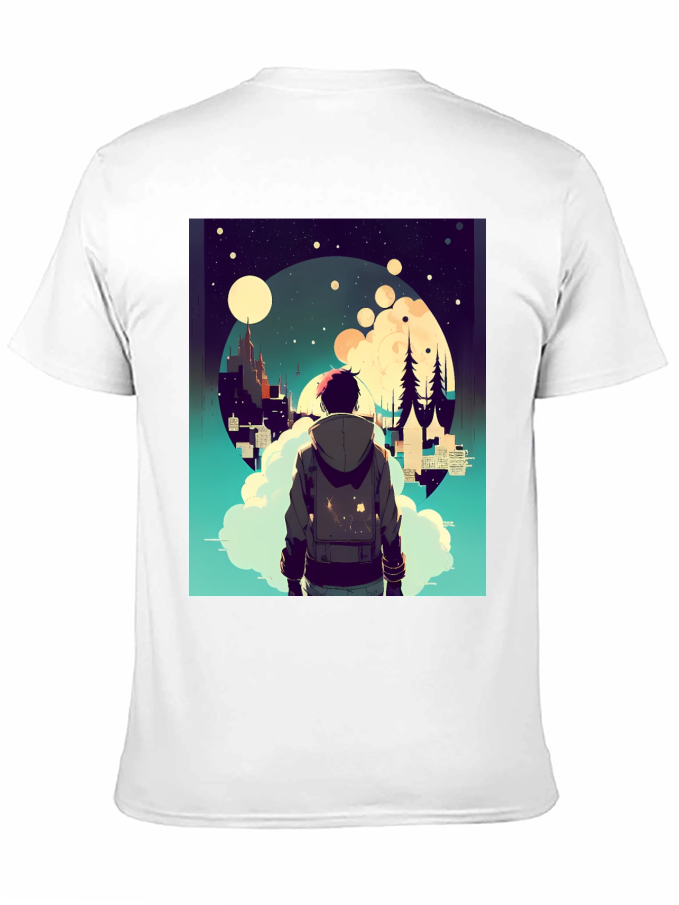 Dreamy Nightscape Graphic Tee