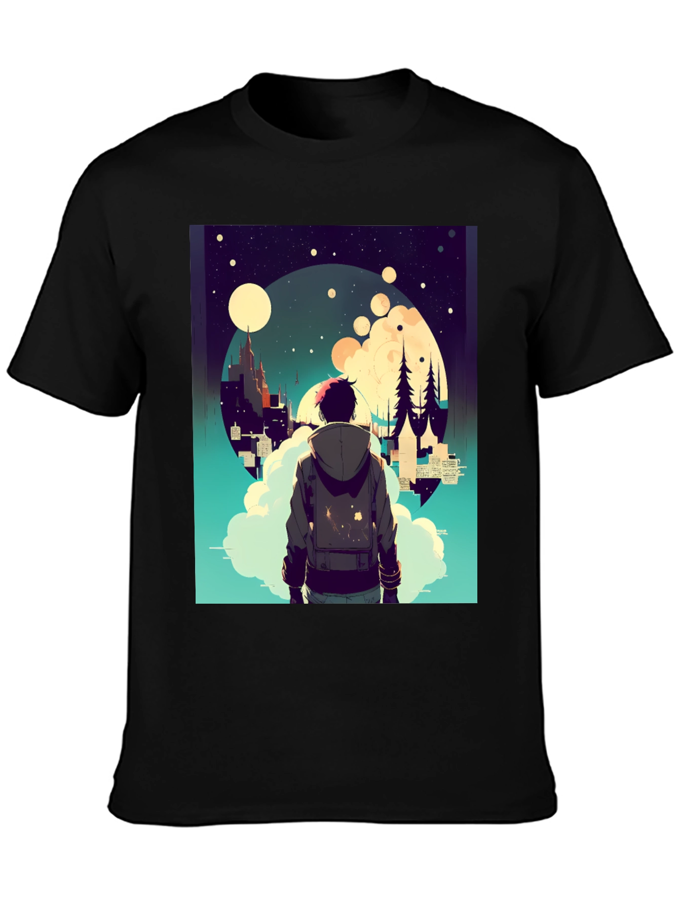 Dreamy Nightscape Graphic Tee