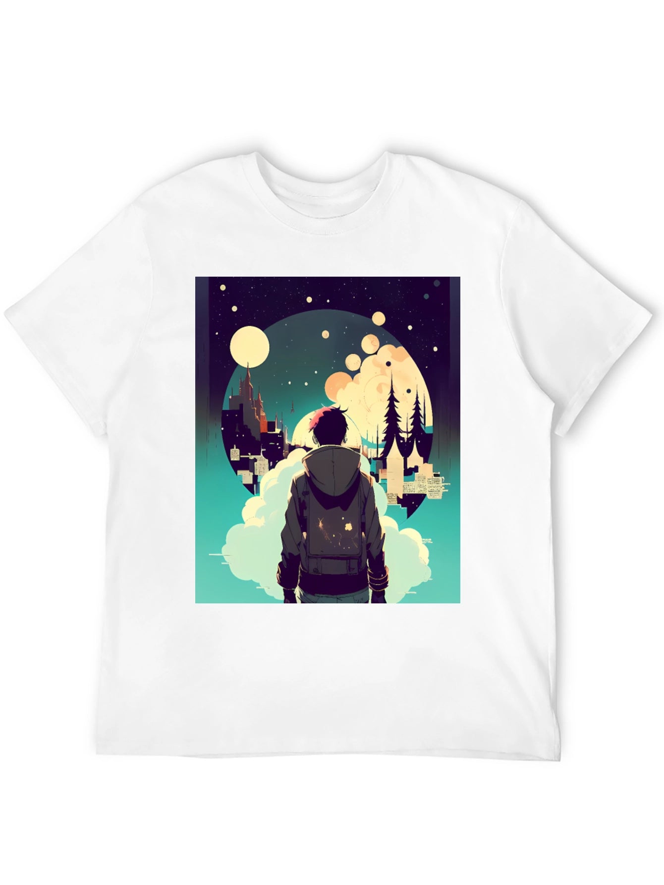 Dreamy Nightscape Graphic Tee