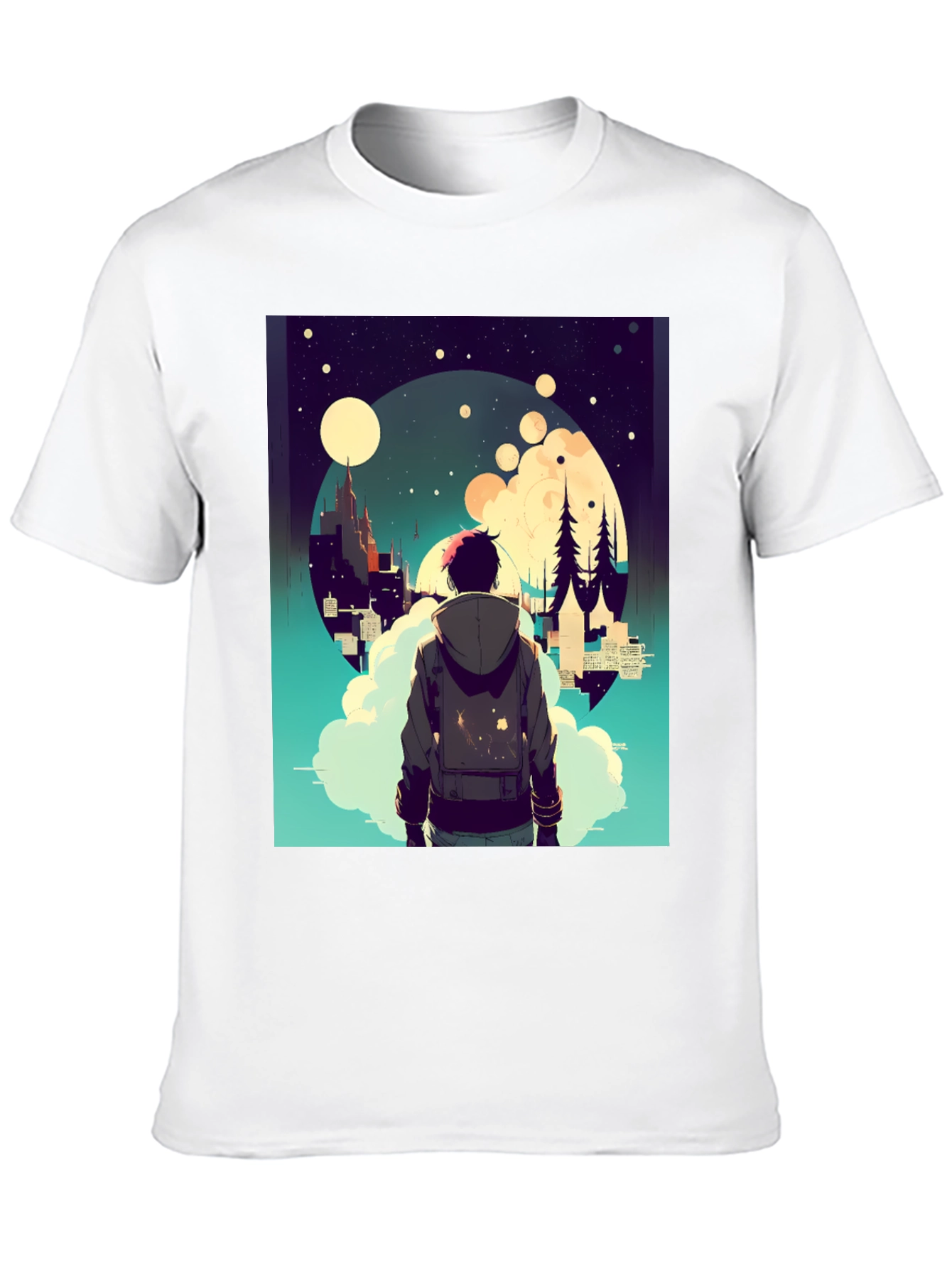 Dreamy Nightscape Graphic Tee