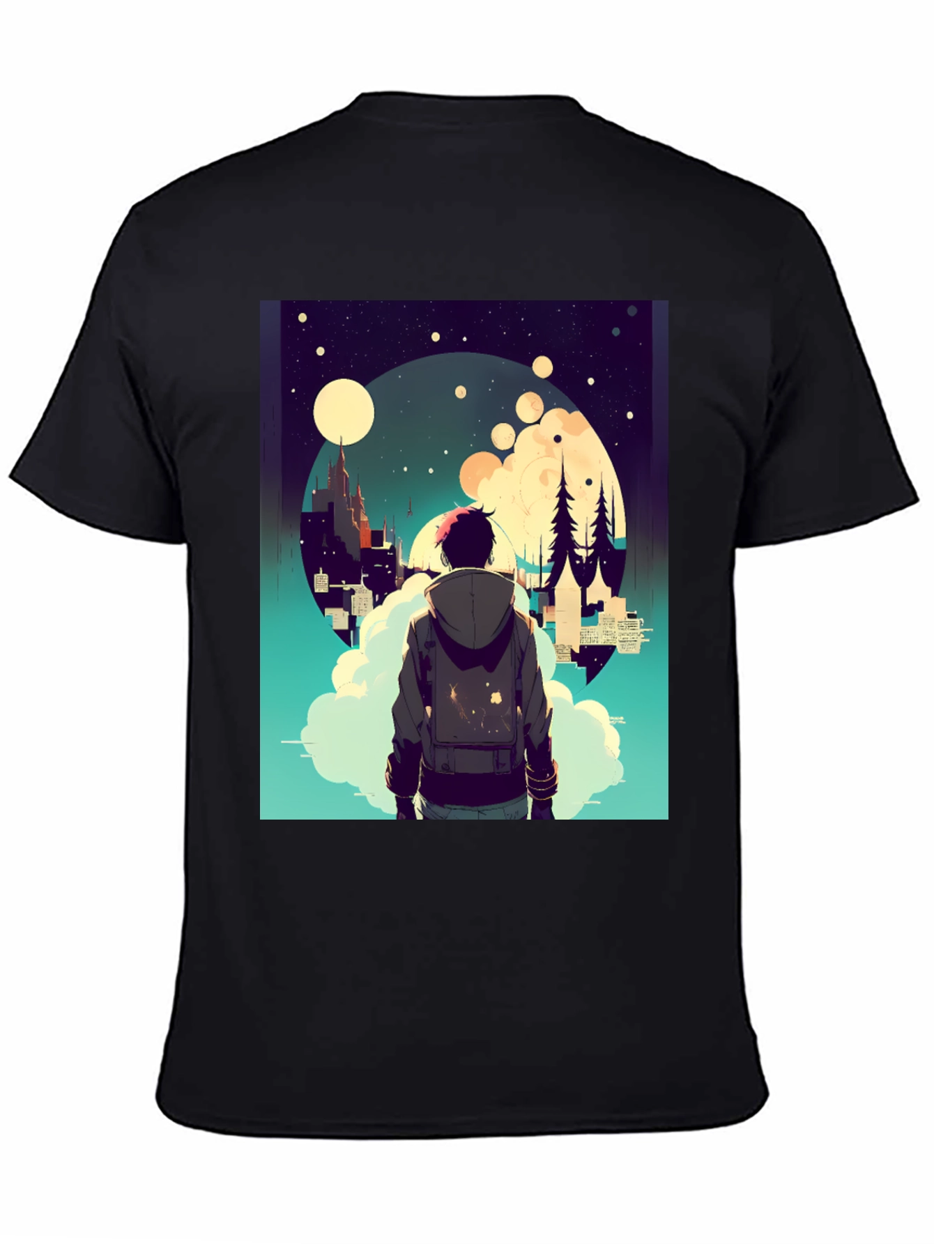 Dreamy Nightscape Graphic Tee