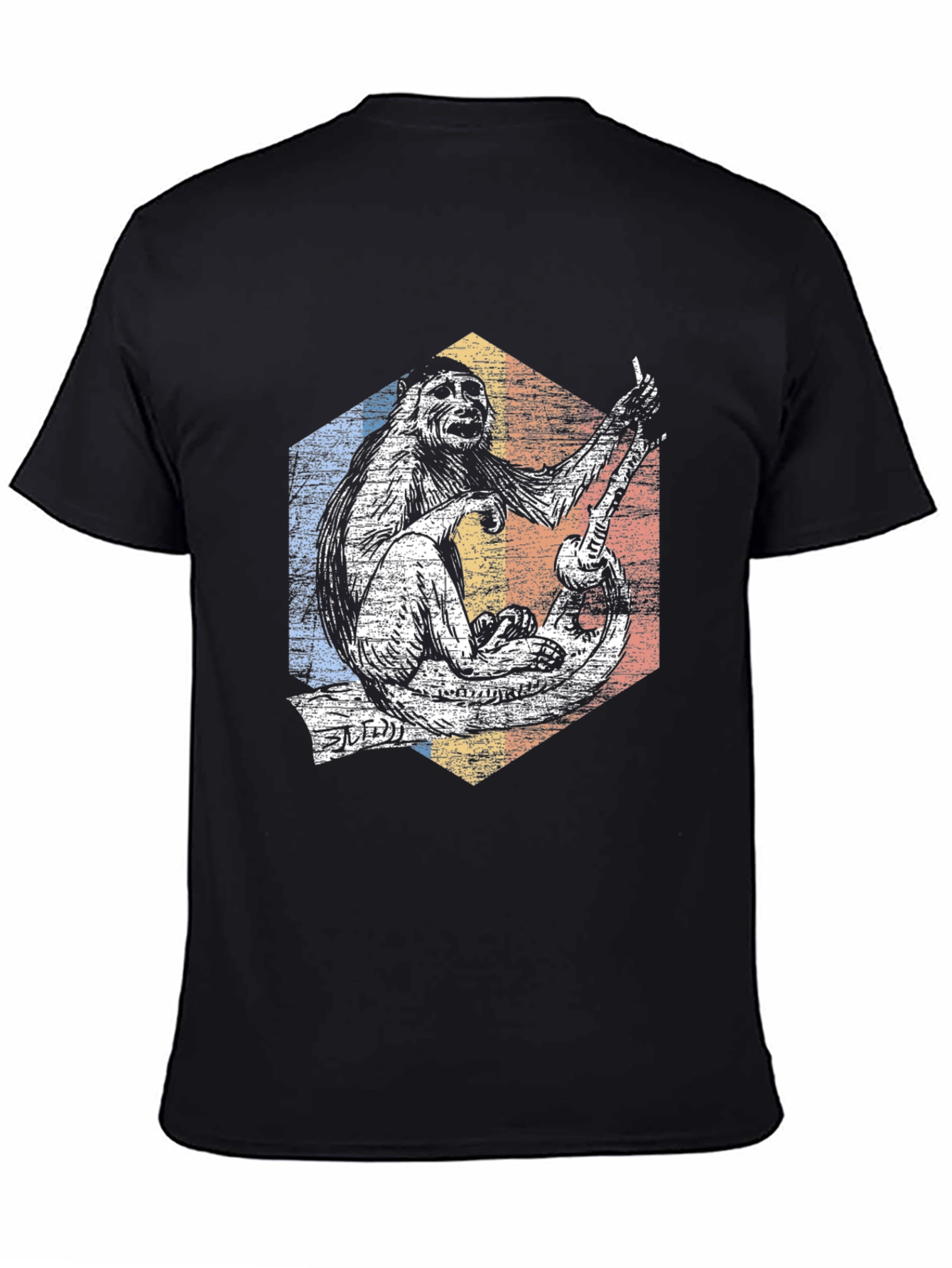 Sasquatch Guitarist Graphic Tee