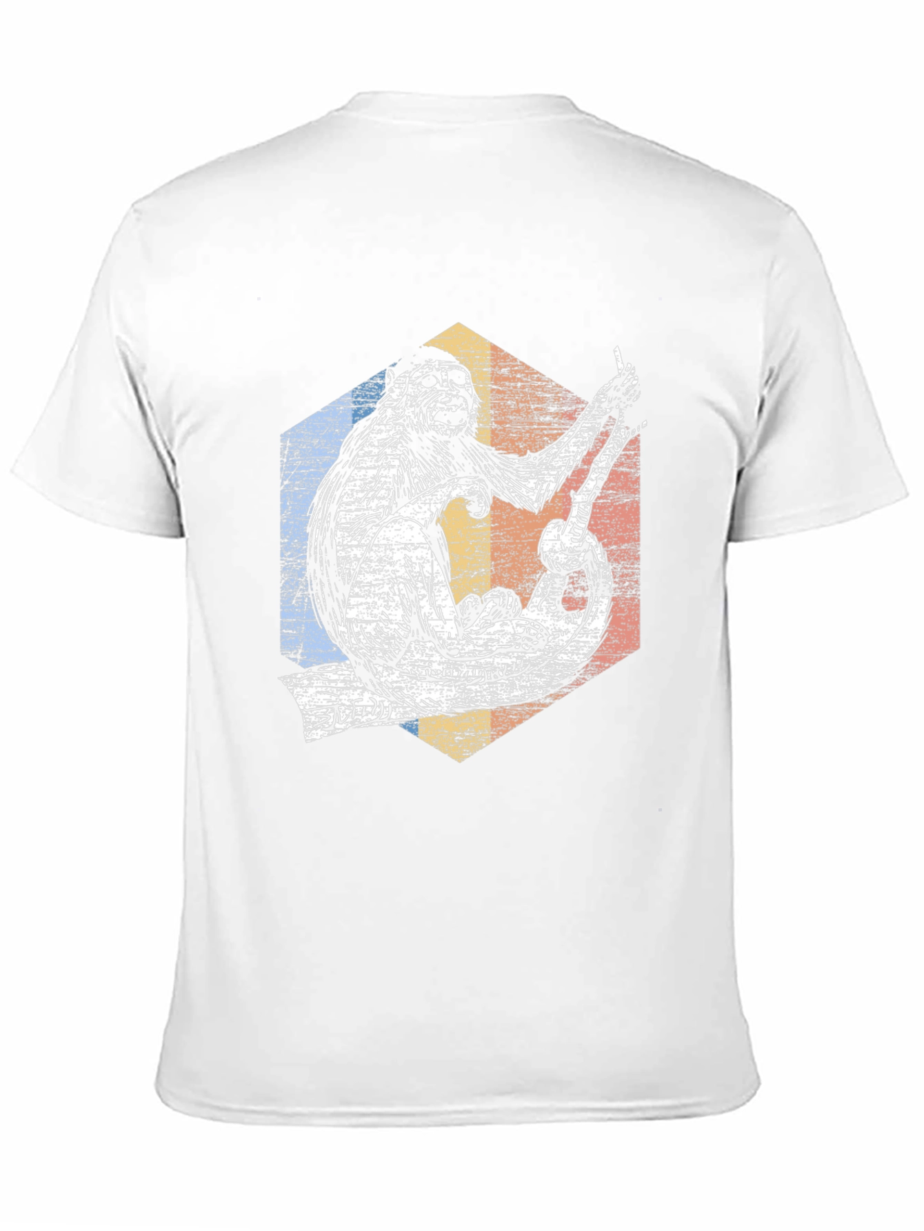 Sasquatch Guitarist Graphic Tee