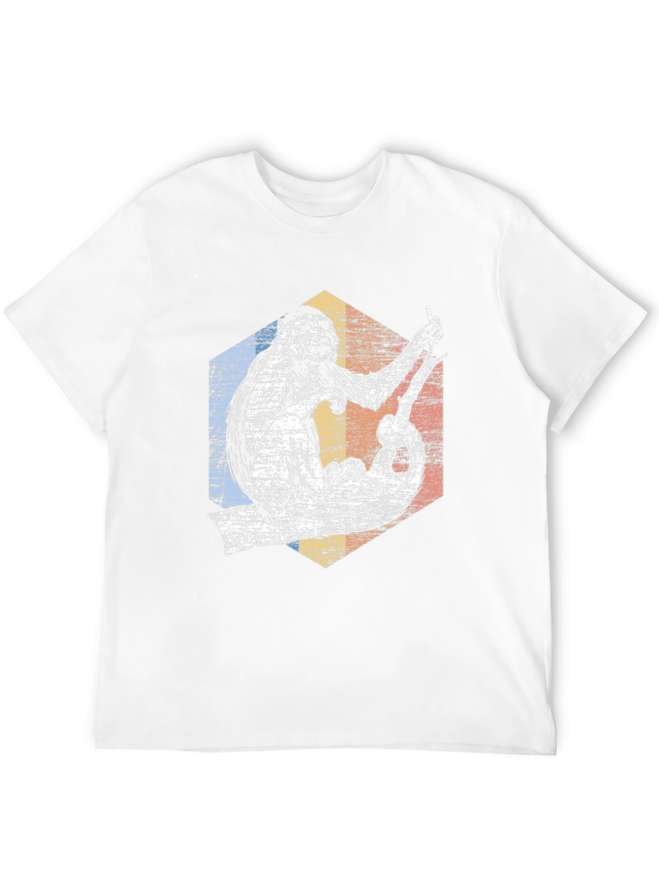 Sasquatch Guitarist Graphic Tee