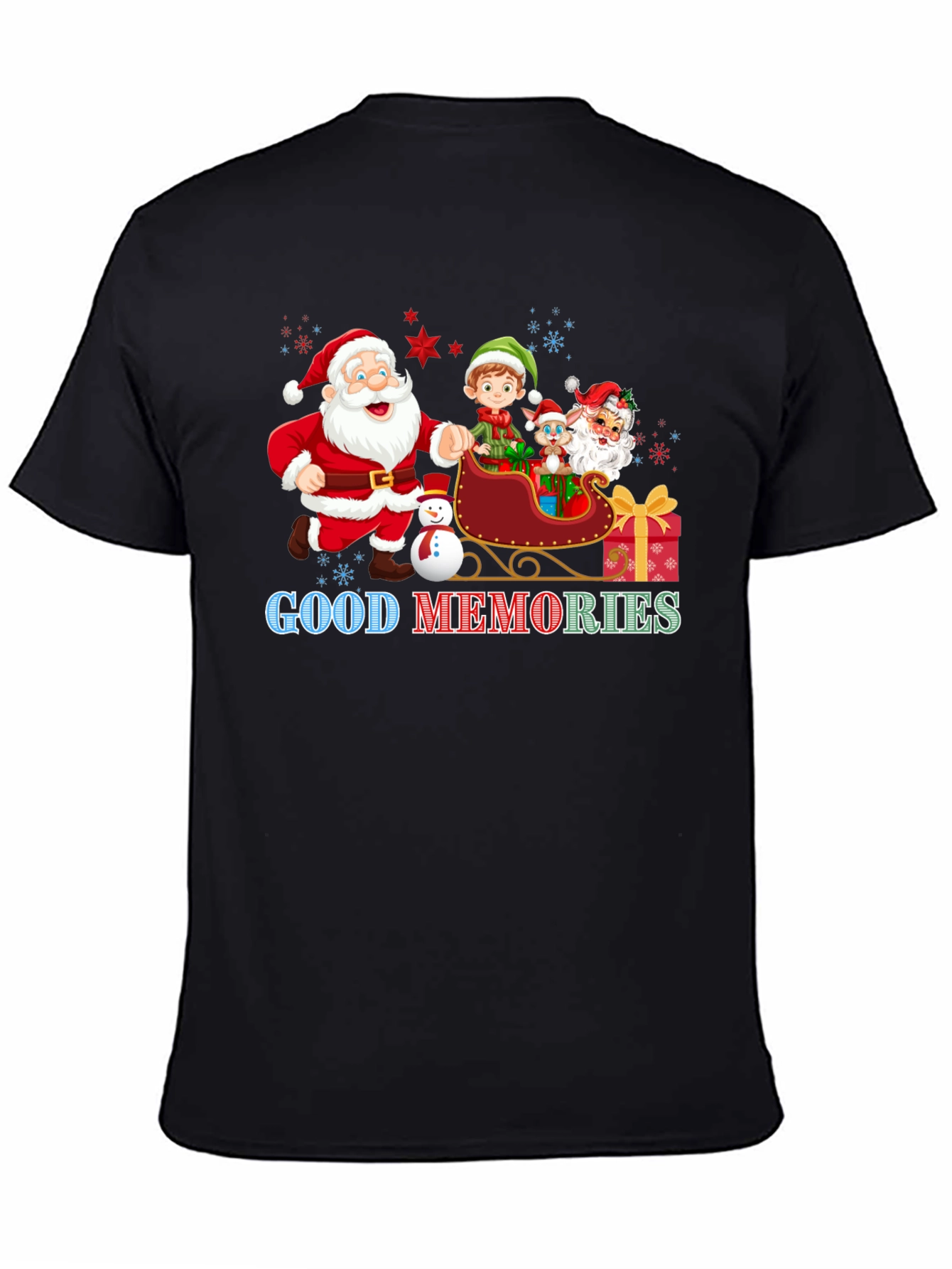 Festive Santa & Friends Good Memories T-Shirt