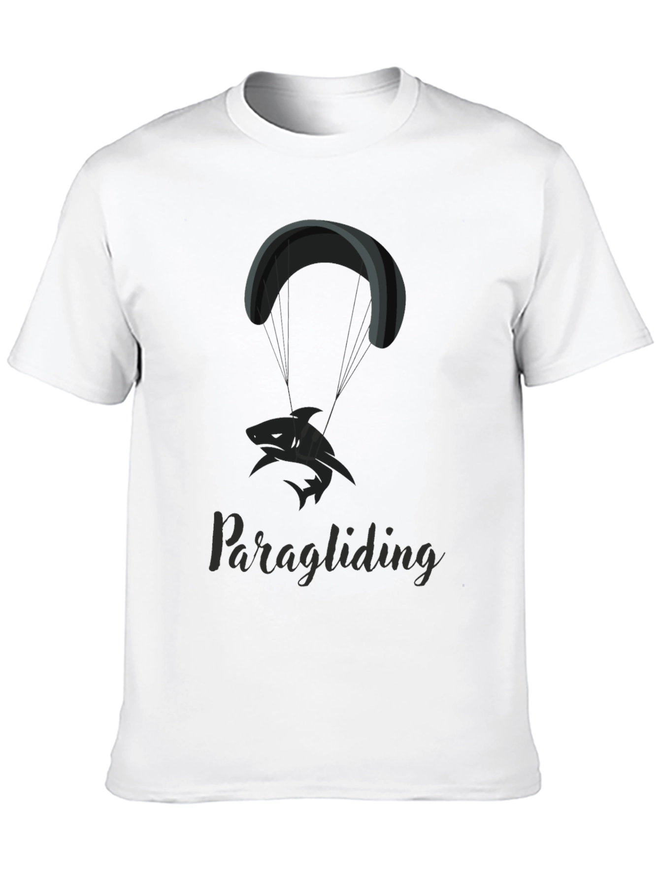 Paragliding Shark Graphic T-Shirt | Unisex