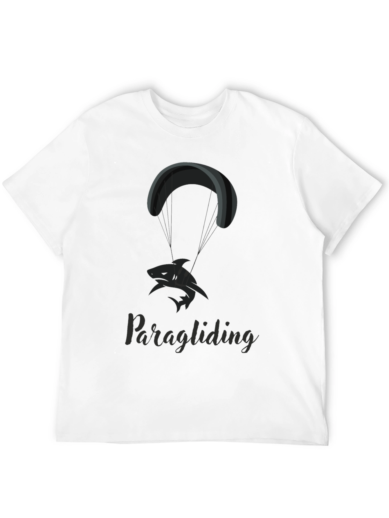Paragliding Shark Graphic T-Shirt | Unisex