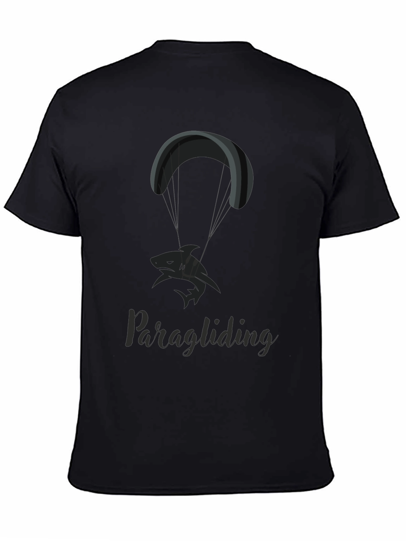 Paragliding Shark Graphic T-Shirt | Unisex