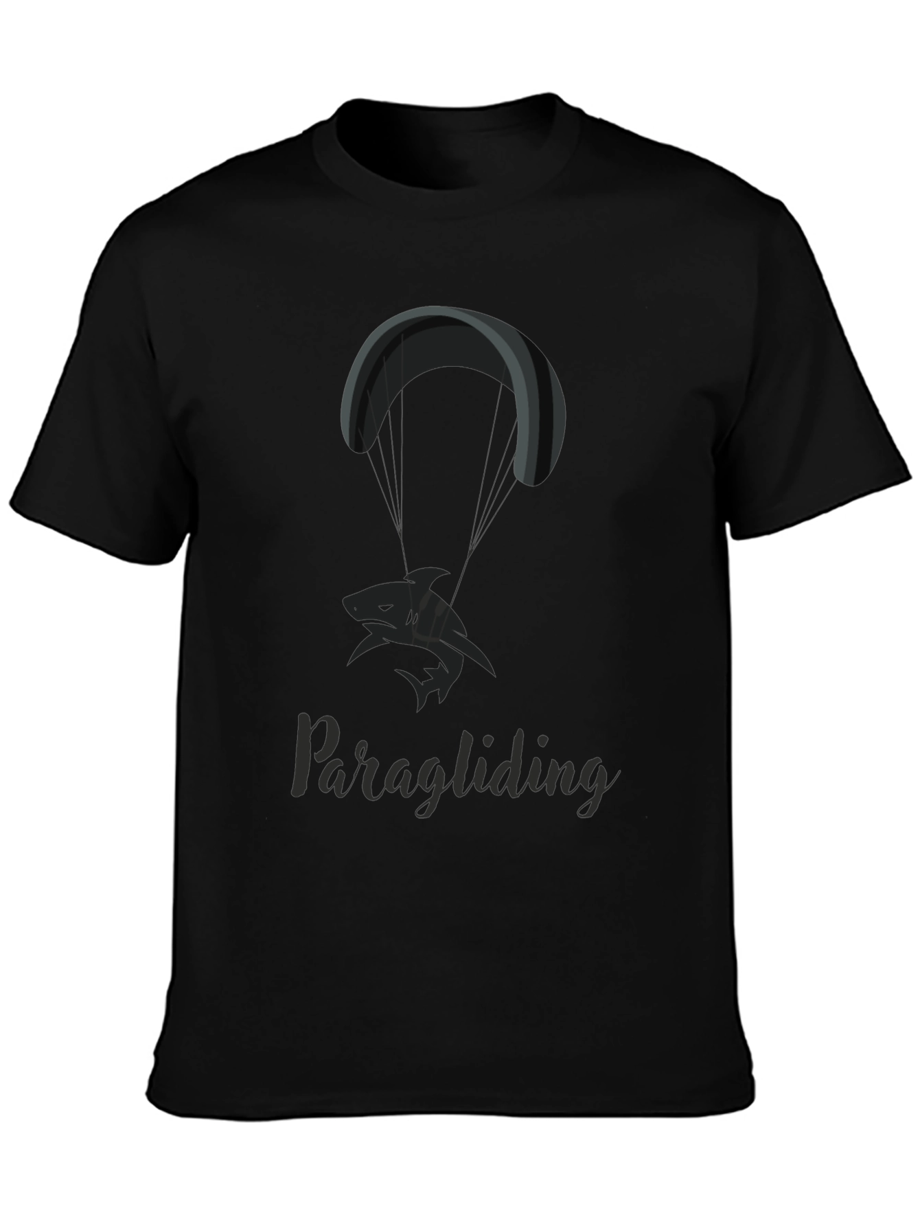 Paragliding Shark Graphic T-Shirt | Unisex