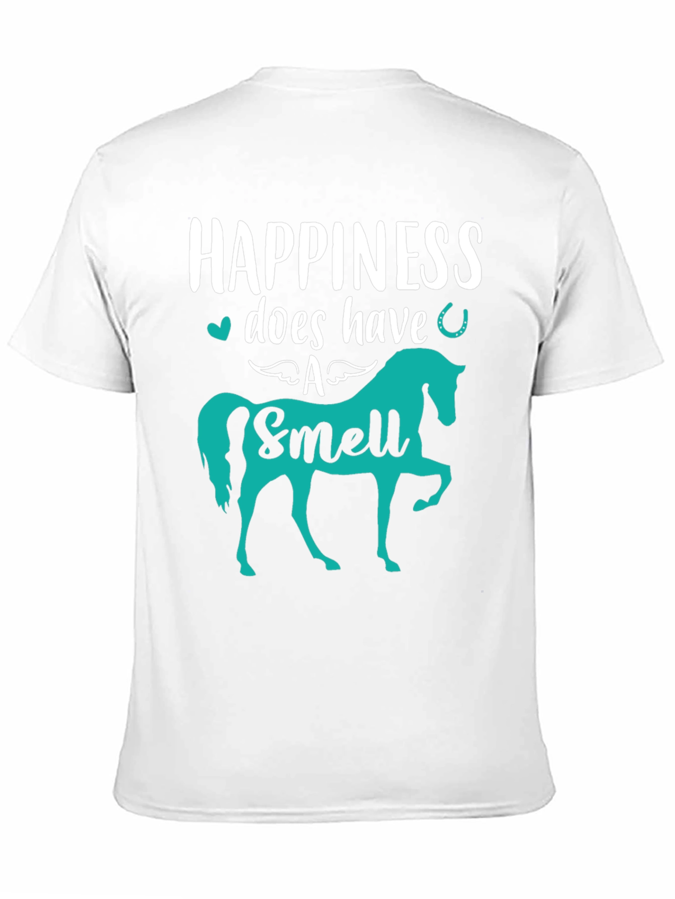 Happiness Does Have a Smell Horse Graphic Tee