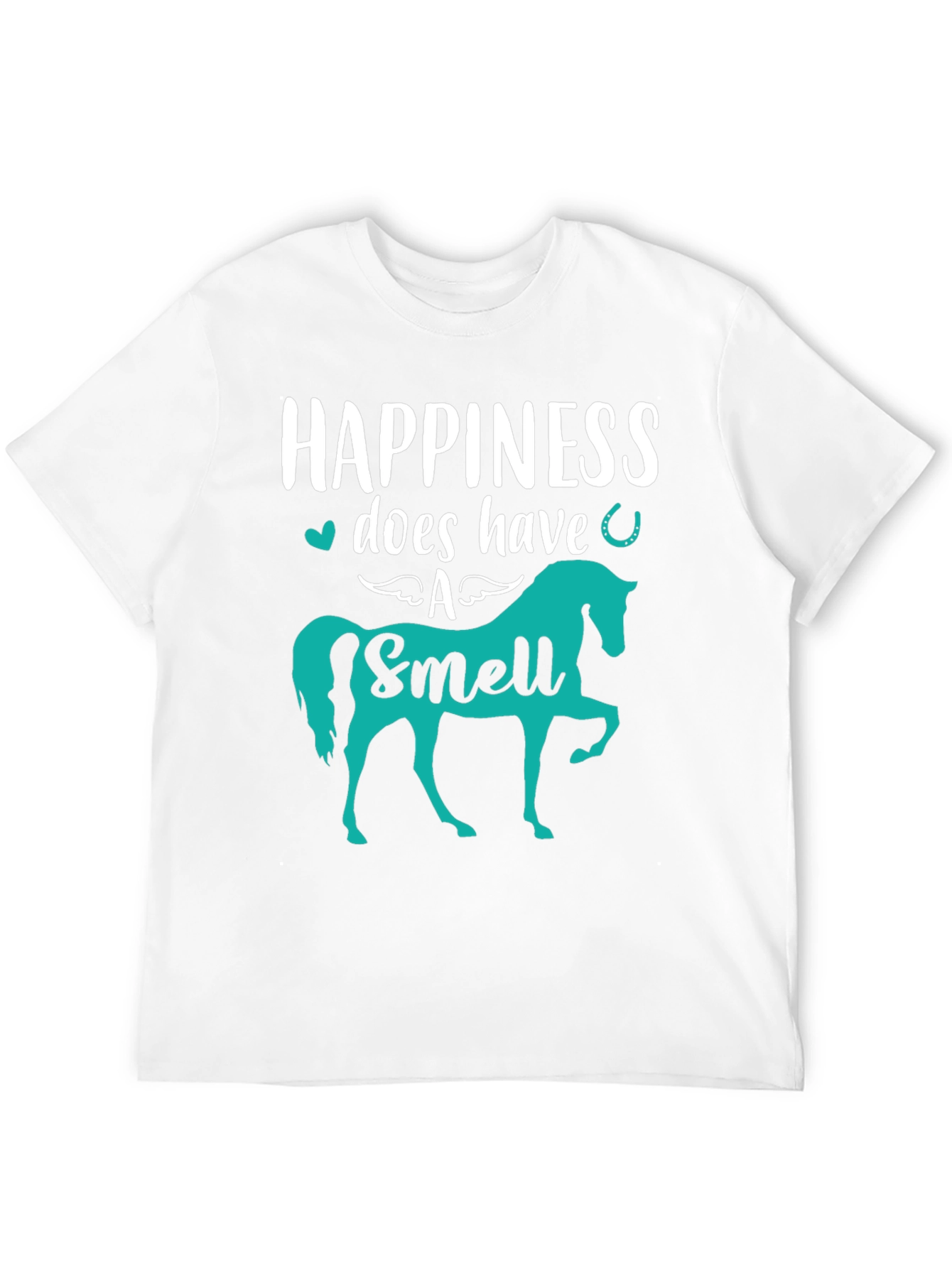 Happiness Does Have a Smell Horse Graphic Tee