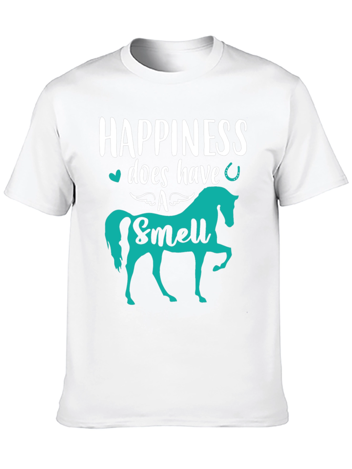 Happiness Does Have a Smell Horse Graphic Tee