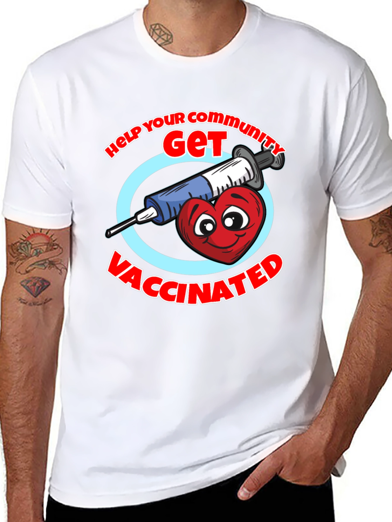 Get Vaccinated T-Shirt - Community Health