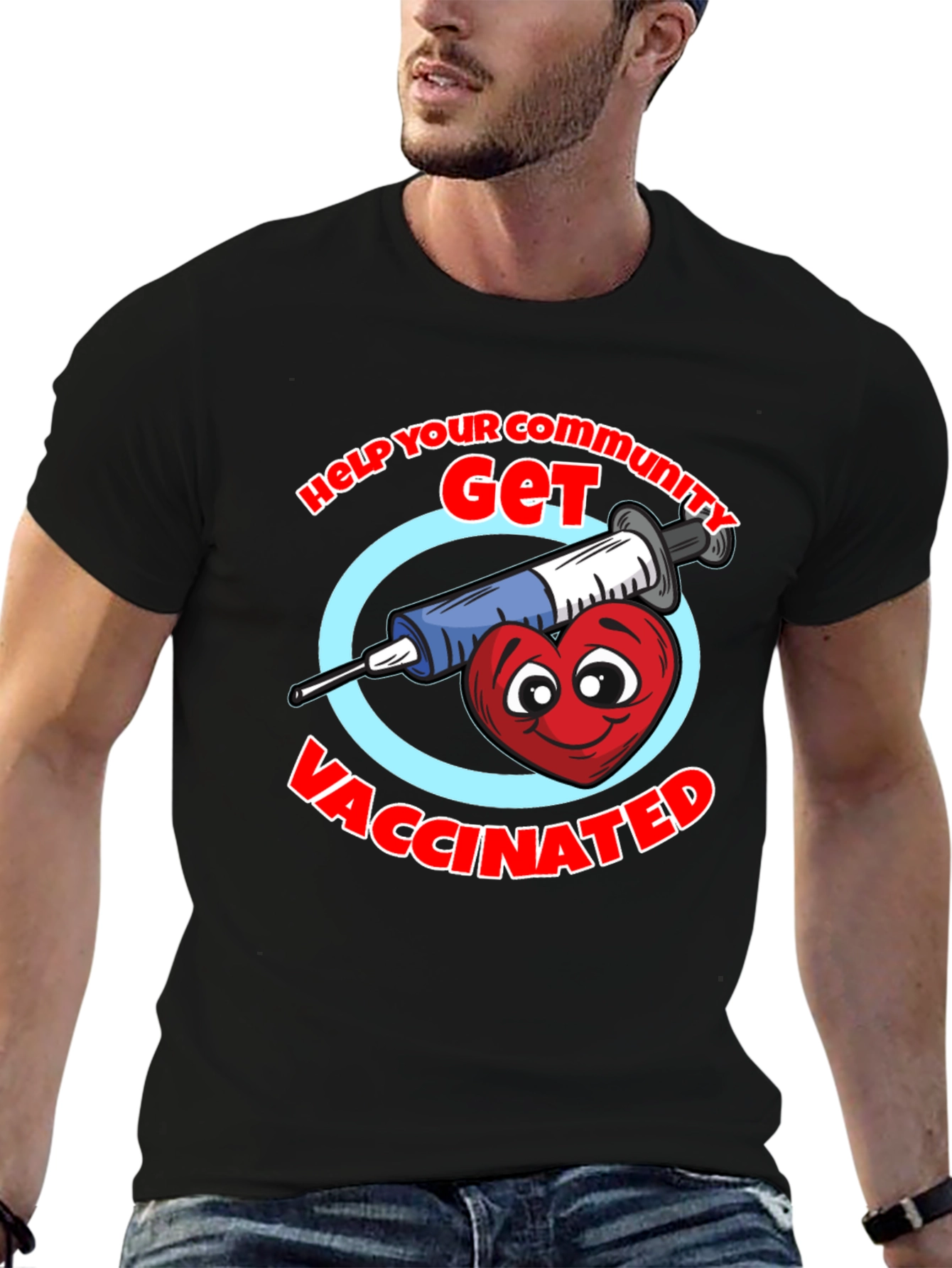 Get Vaccinated T-Shirt - Community Health
