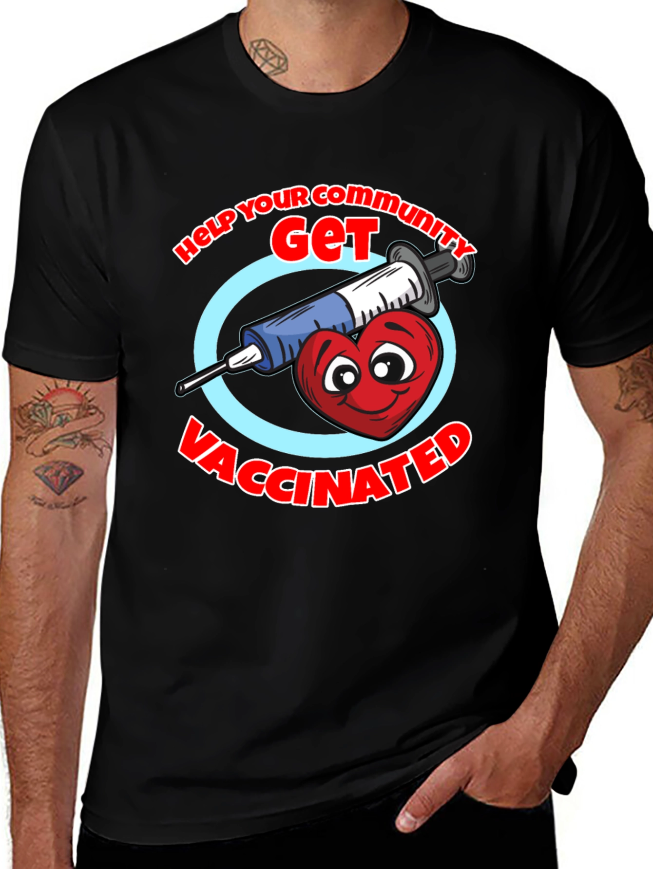 Get Vaccinated T-Shirt - Community Health