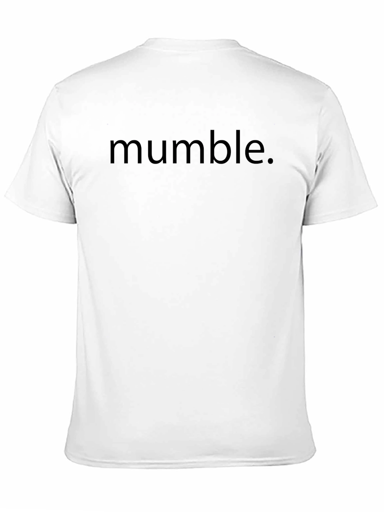 Mumble Graphic Tee - Soft Cotton Crew Neck T-Shirt