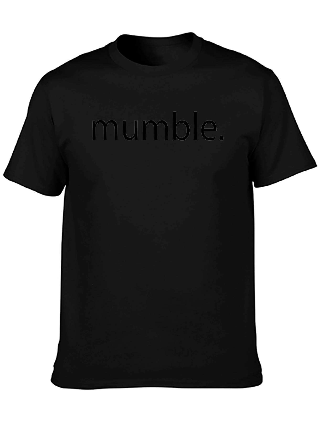 Mumble Graphic Tee - Soft Cotton Crew Neck T-Shirt