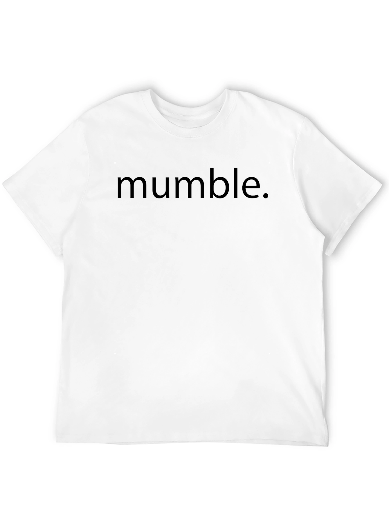 Mumble Graphic Tee - Soft Cotton Crew Neck T-Shirt