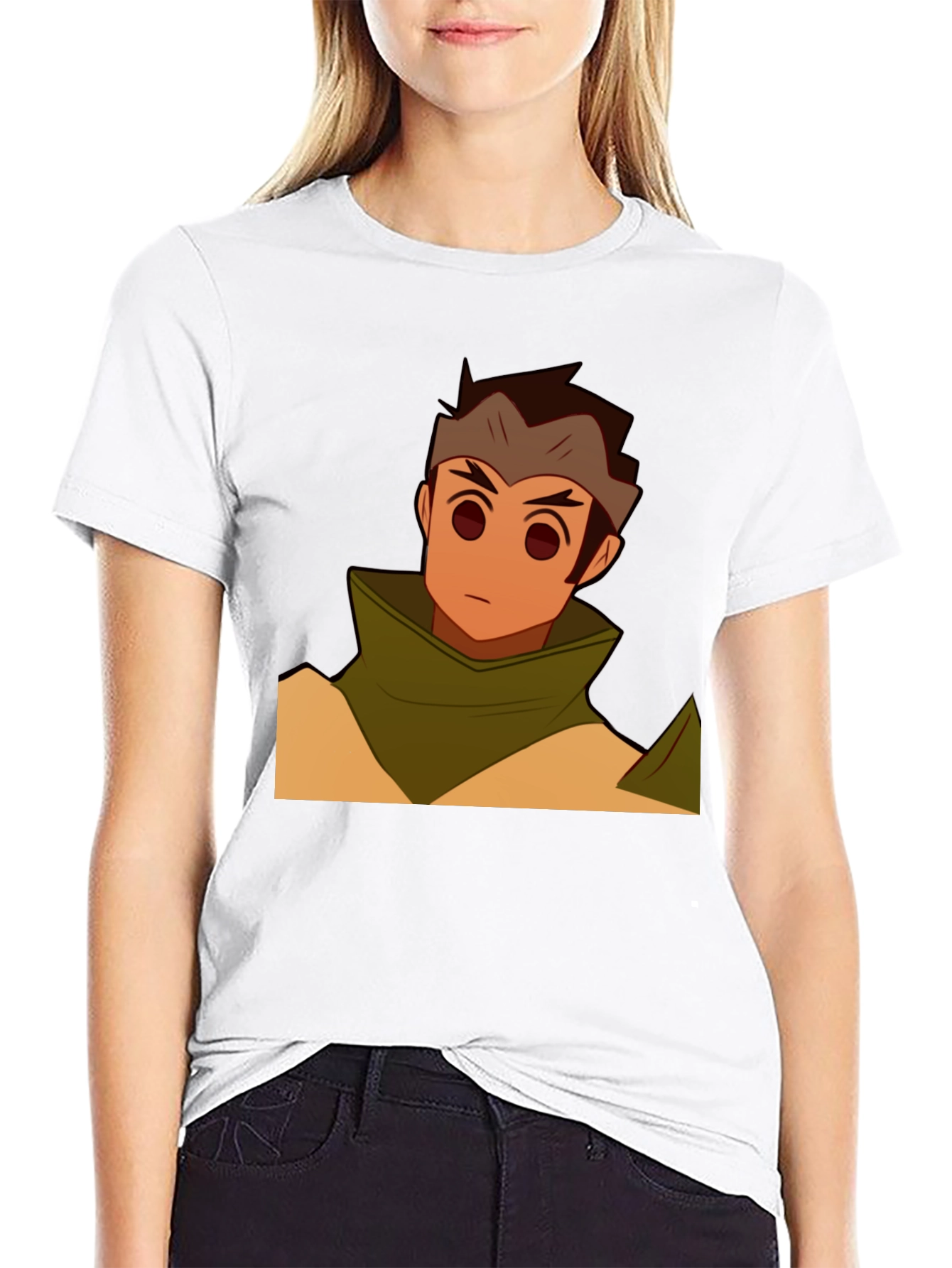 Hanzo Overwatch Cartoon Graphic Print T-Shirt