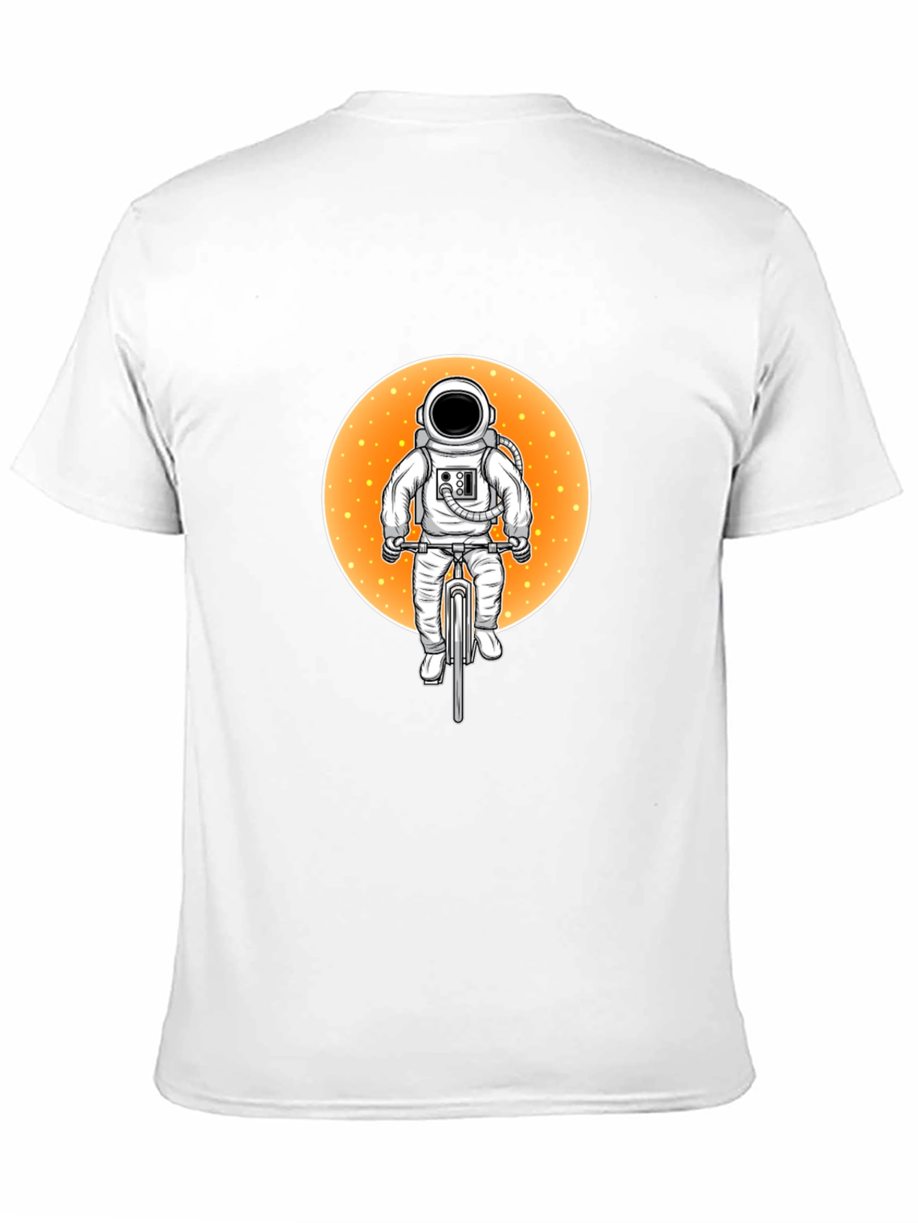 Astronaut on Bike Graphic T-Shirt