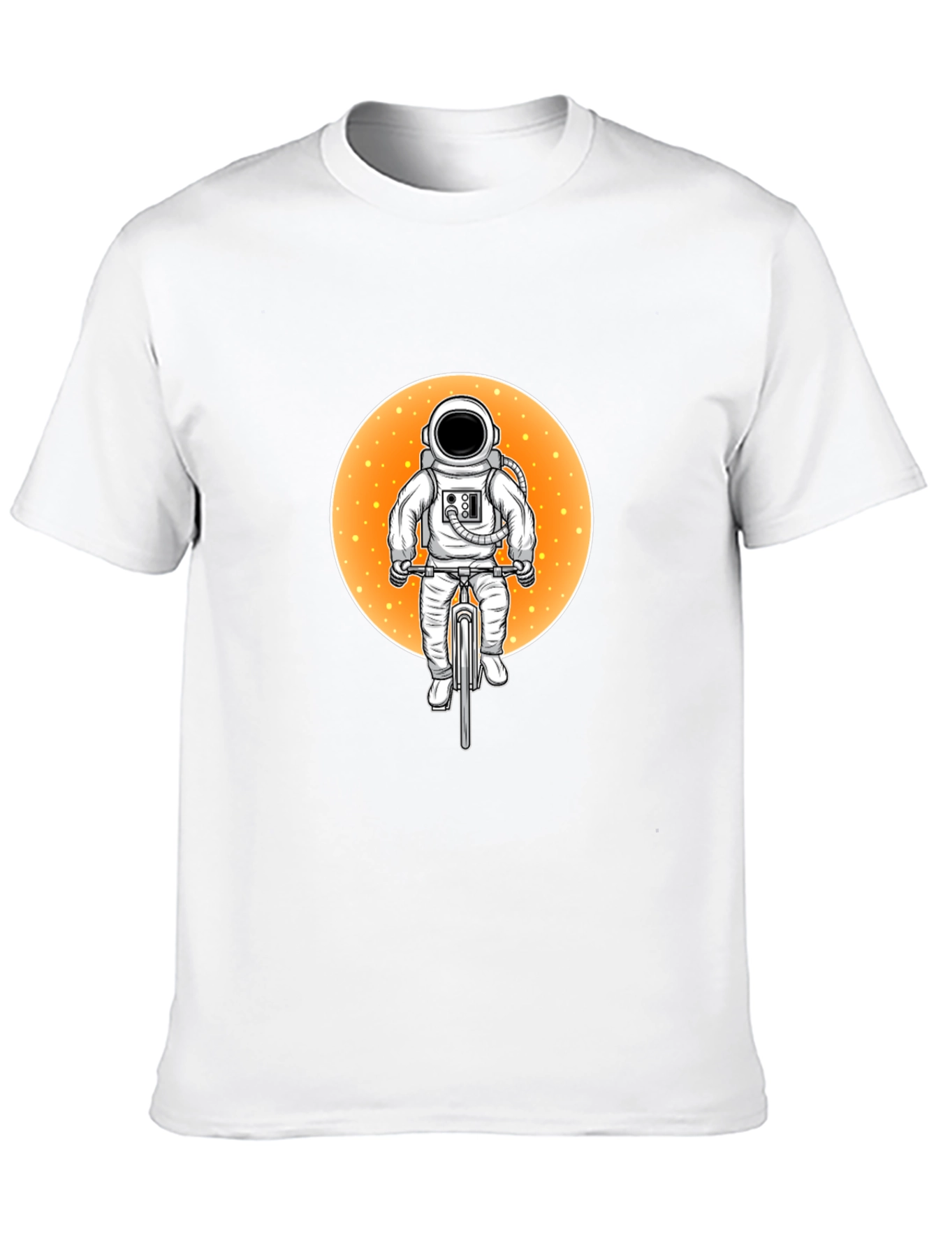 Astronaut on Bike Graphic T-Shirt